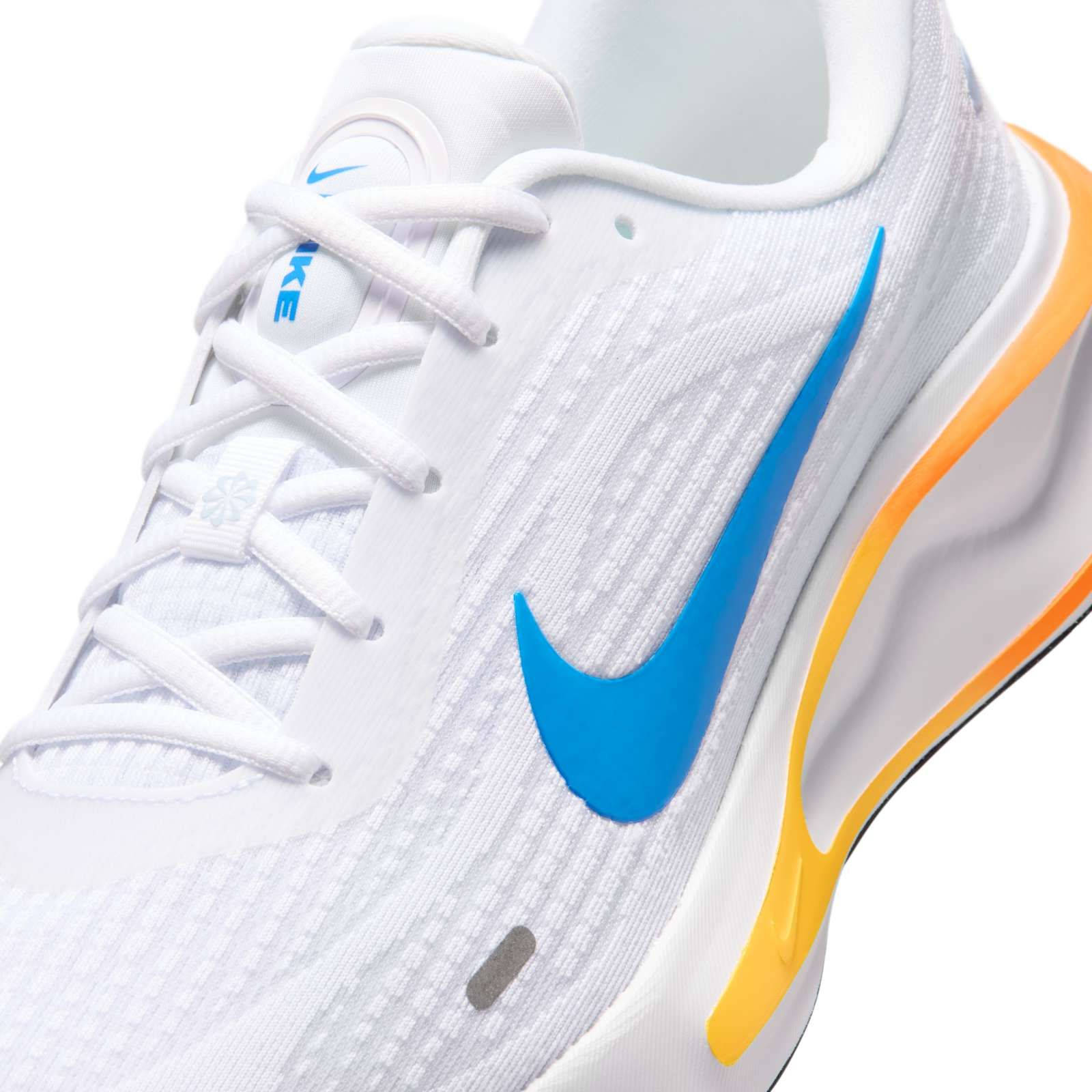 Nike Journey Run White Total Orange Blue FN0228-111 side
