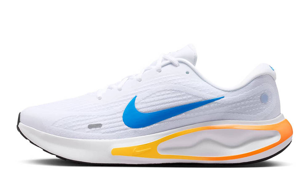 Nike Journey Run White Total Orange Blue FN0228-111