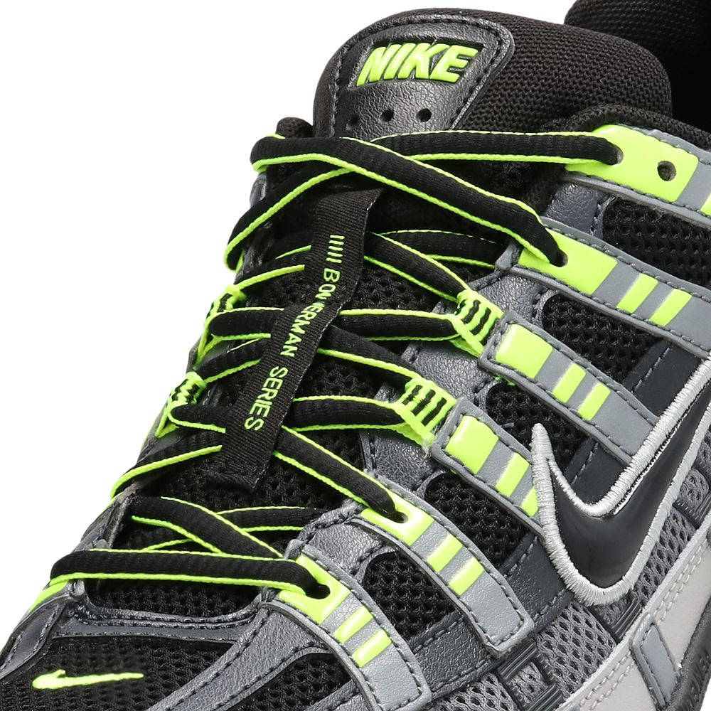 Nike P-6000 Dark Smoke Grey Volt CD6404-034 tongue
