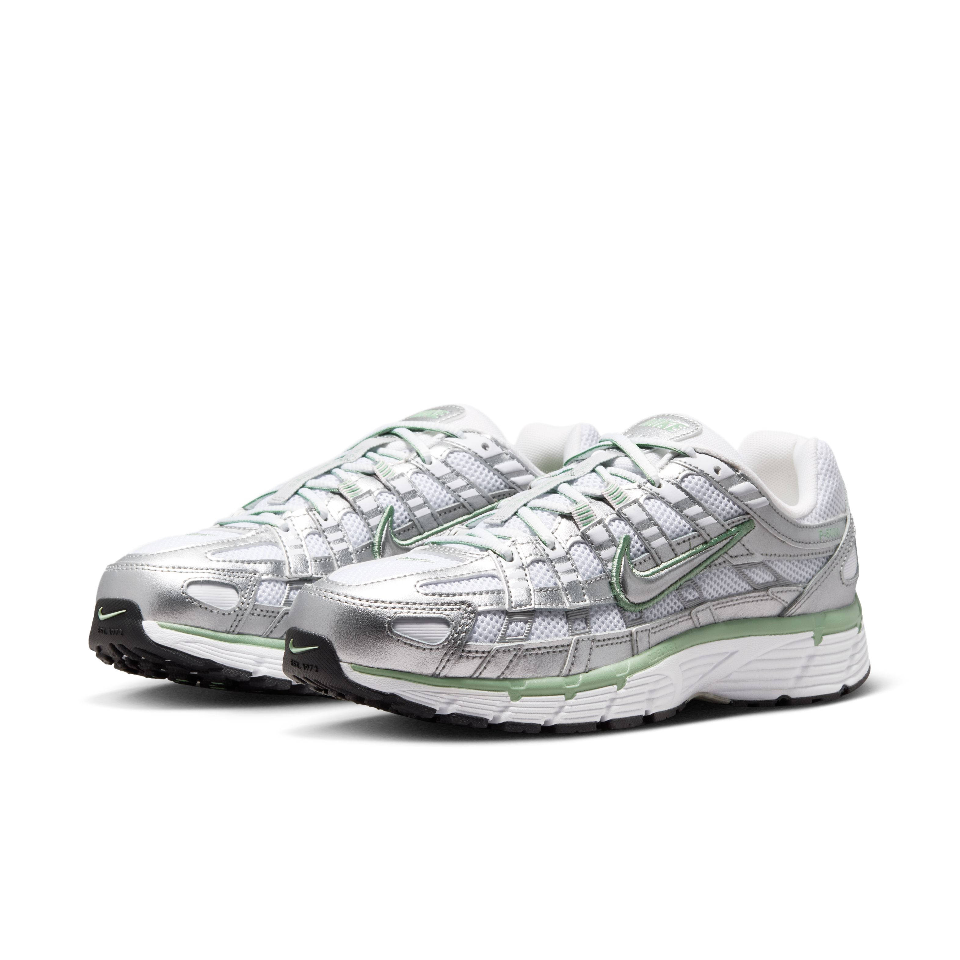 Nike P-6000 Metallic Silver Steam BV1021-017 front