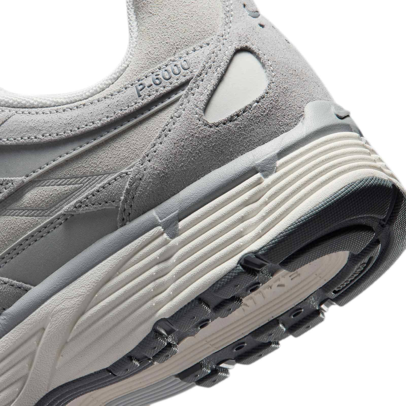 Nike P-6000 SE Pure Platinum Wolf Grey IO3370-001 heel