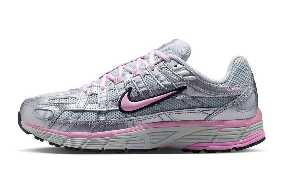 Nike P-6000 Silver Pink Rise BV1021-020