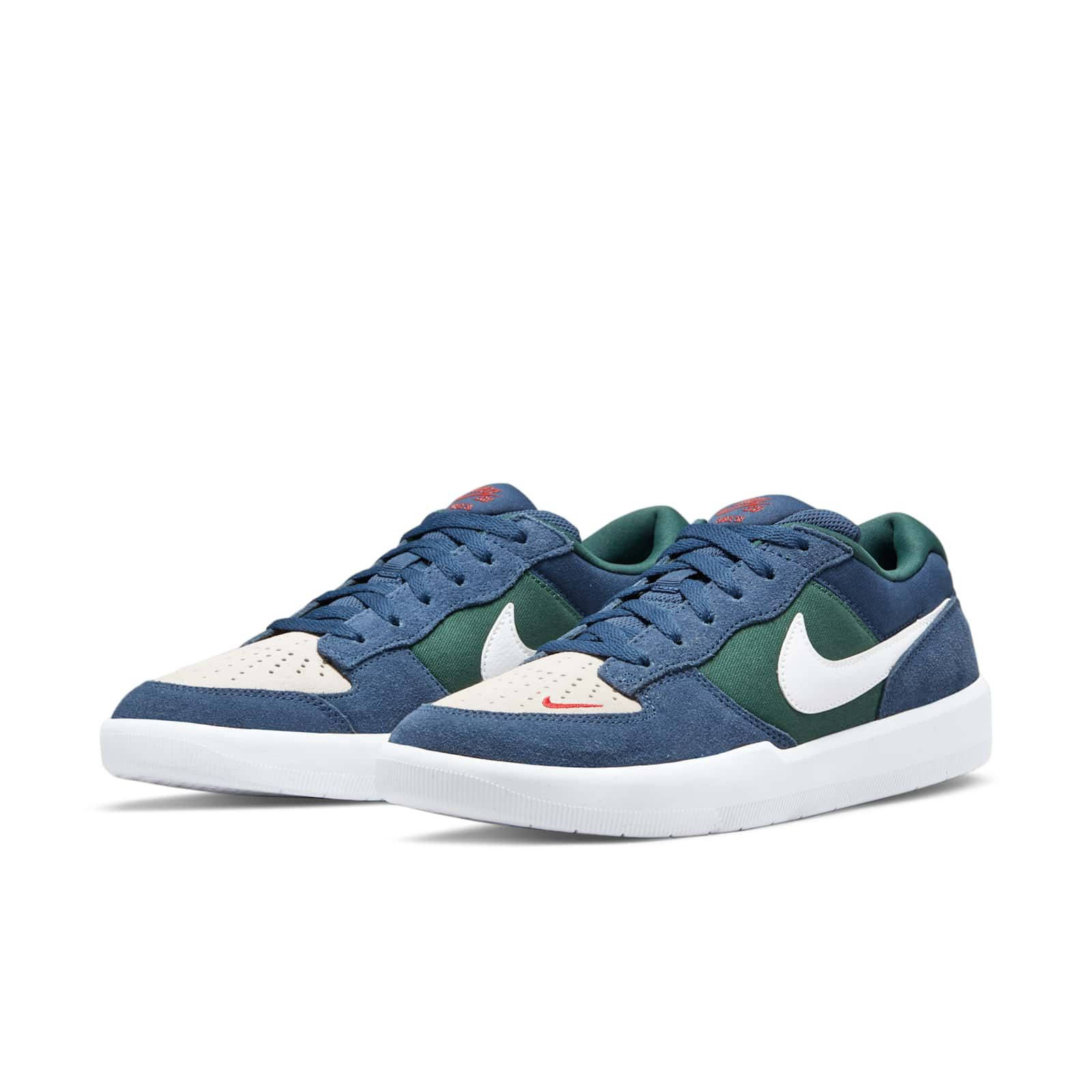 Nike SB Force 58 Navy Noble Green CZ2959-402 front