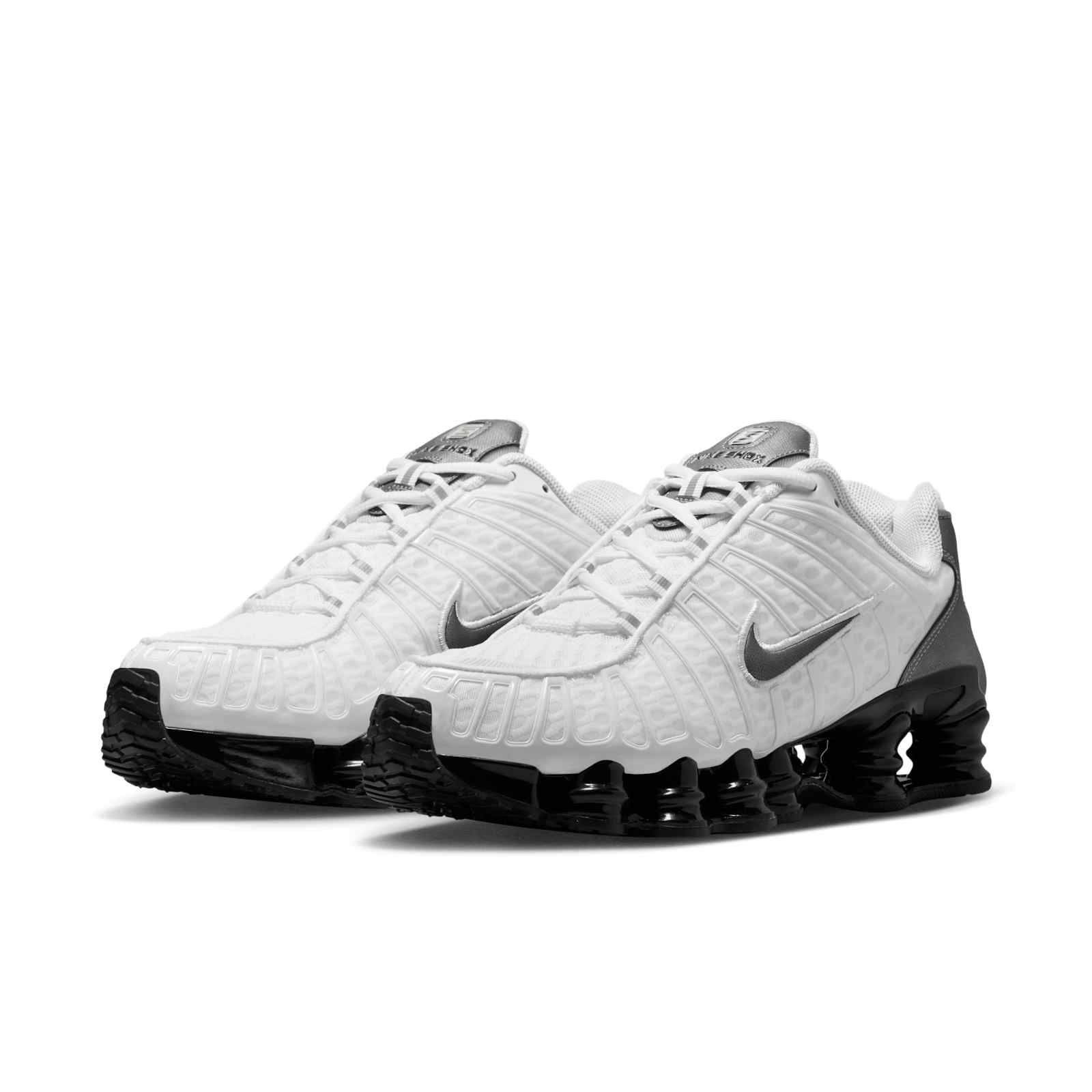 Nike Shox TL White Metallic Cool Grey IR2005-100 front