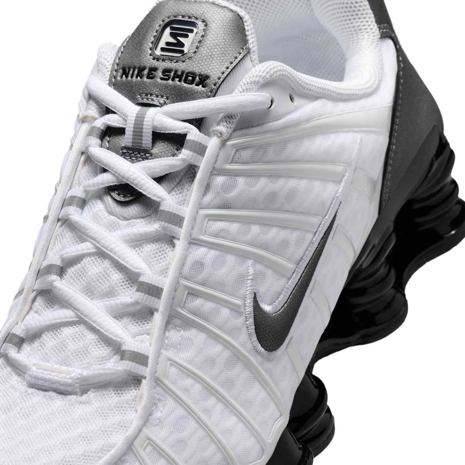 Nike Shox TL White Metallic Cool Grey IR2005-100 side