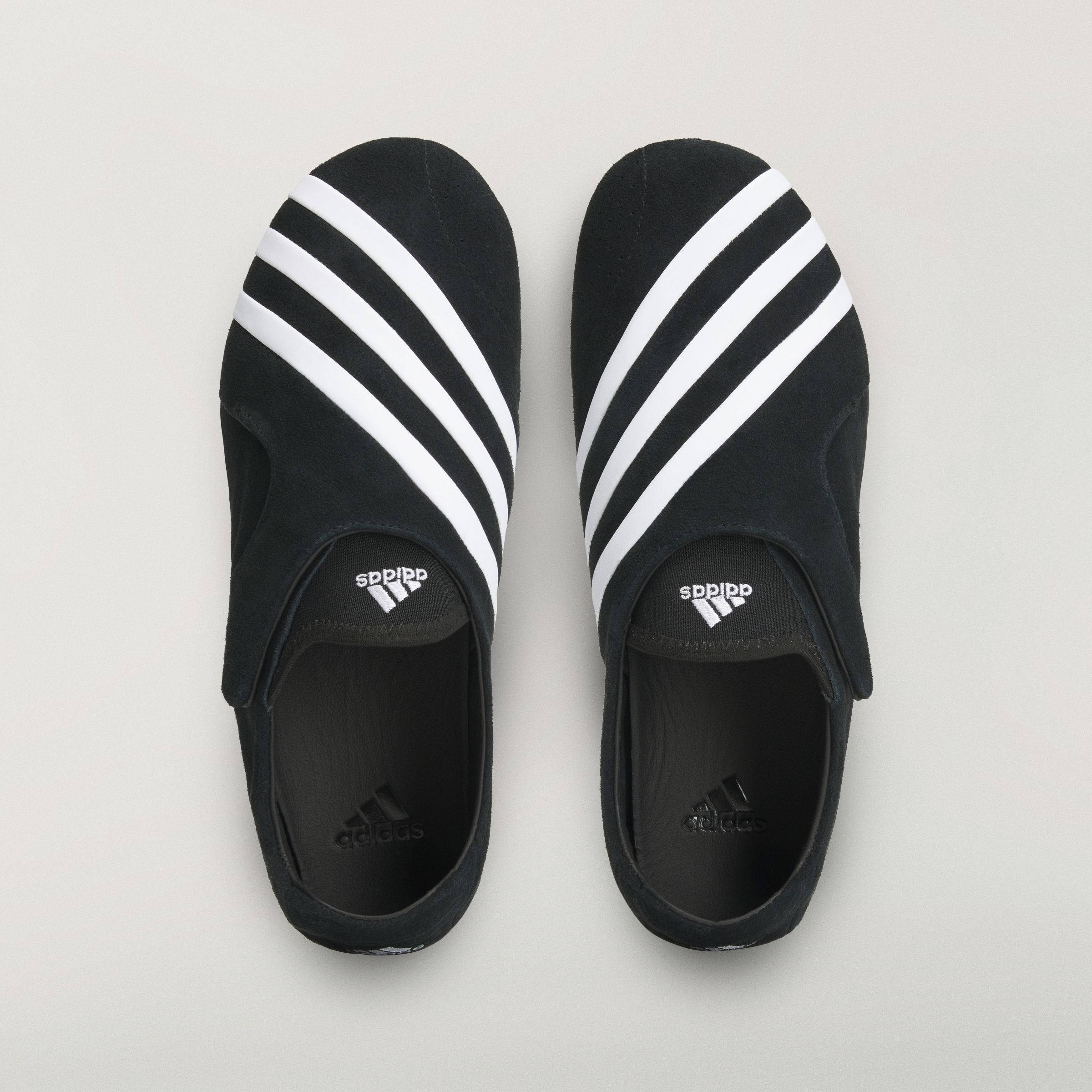 Pharrell x adidas Virginia Vario Flat Earther Suede Black KJ0953 middle
