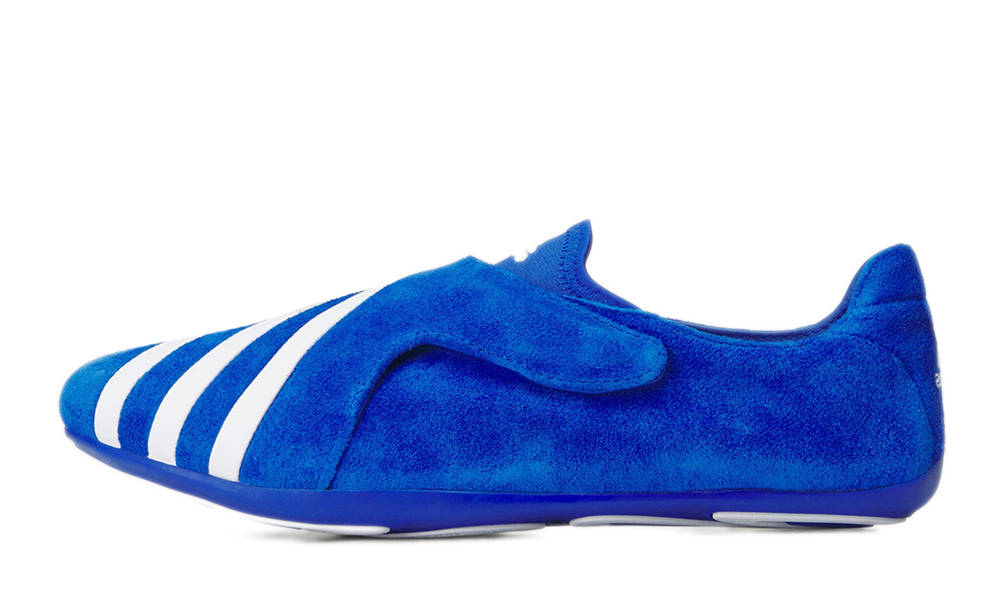 Pharrell x adidas Virginia Vario Flat Earther Suede Blue KJ9380