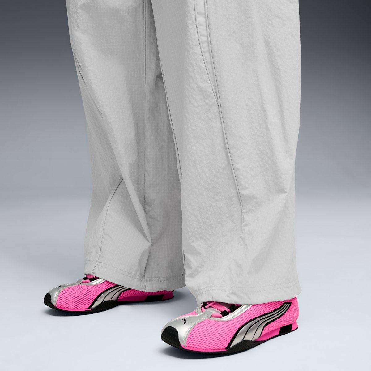 PUMA H-Street OG Poison Pink Silver 403692-07 on foot