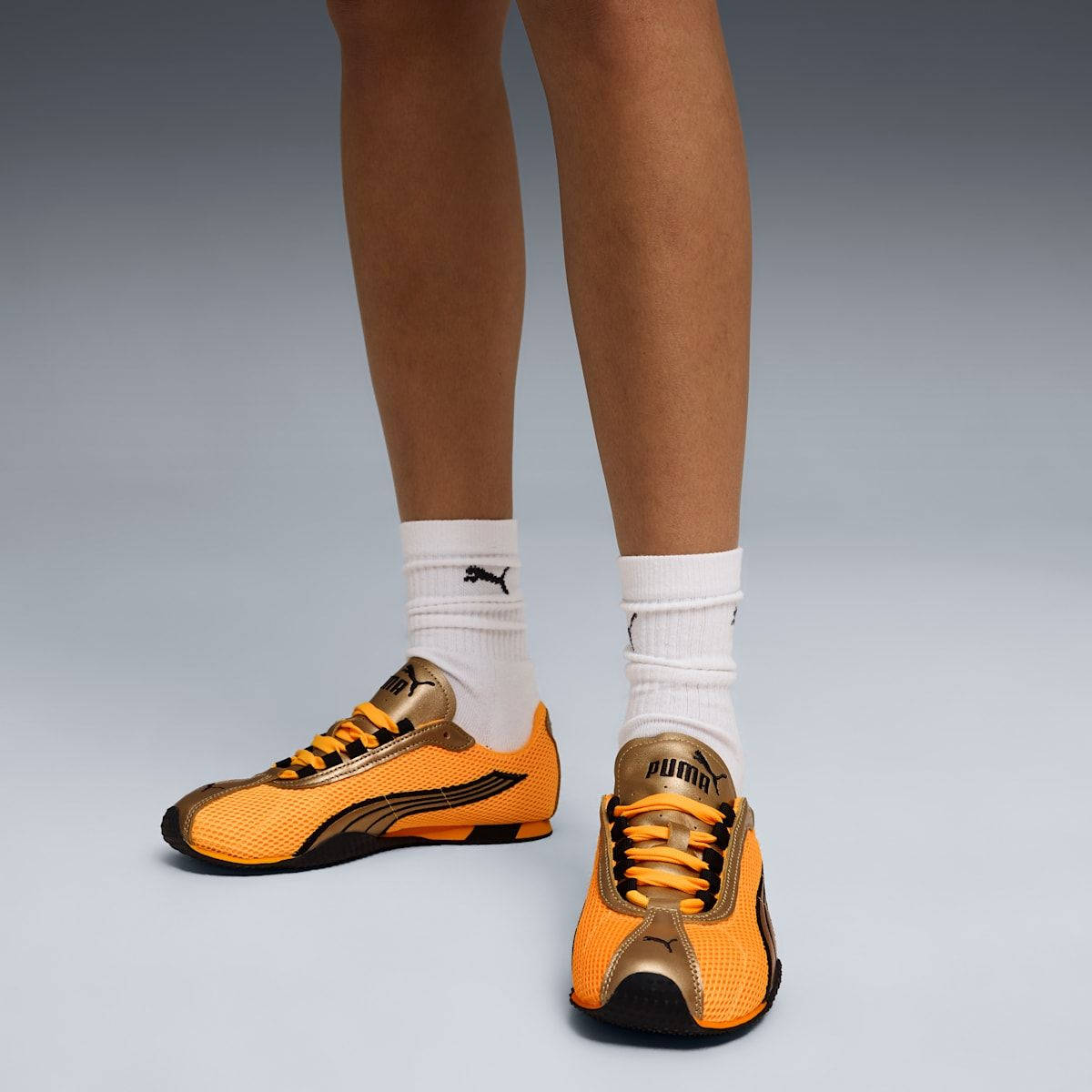 PUMA H-Street Sun Stream Gold 403692-06 on foot