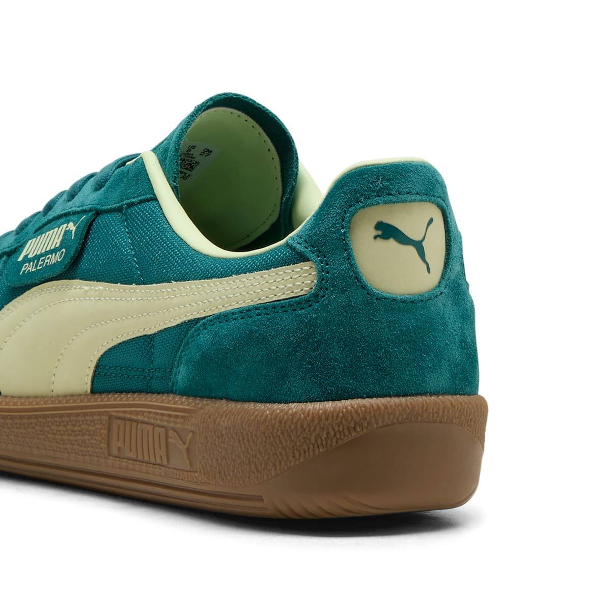 PUMA Palermo Vintage Emerald Ice Gum 401364-06 heel