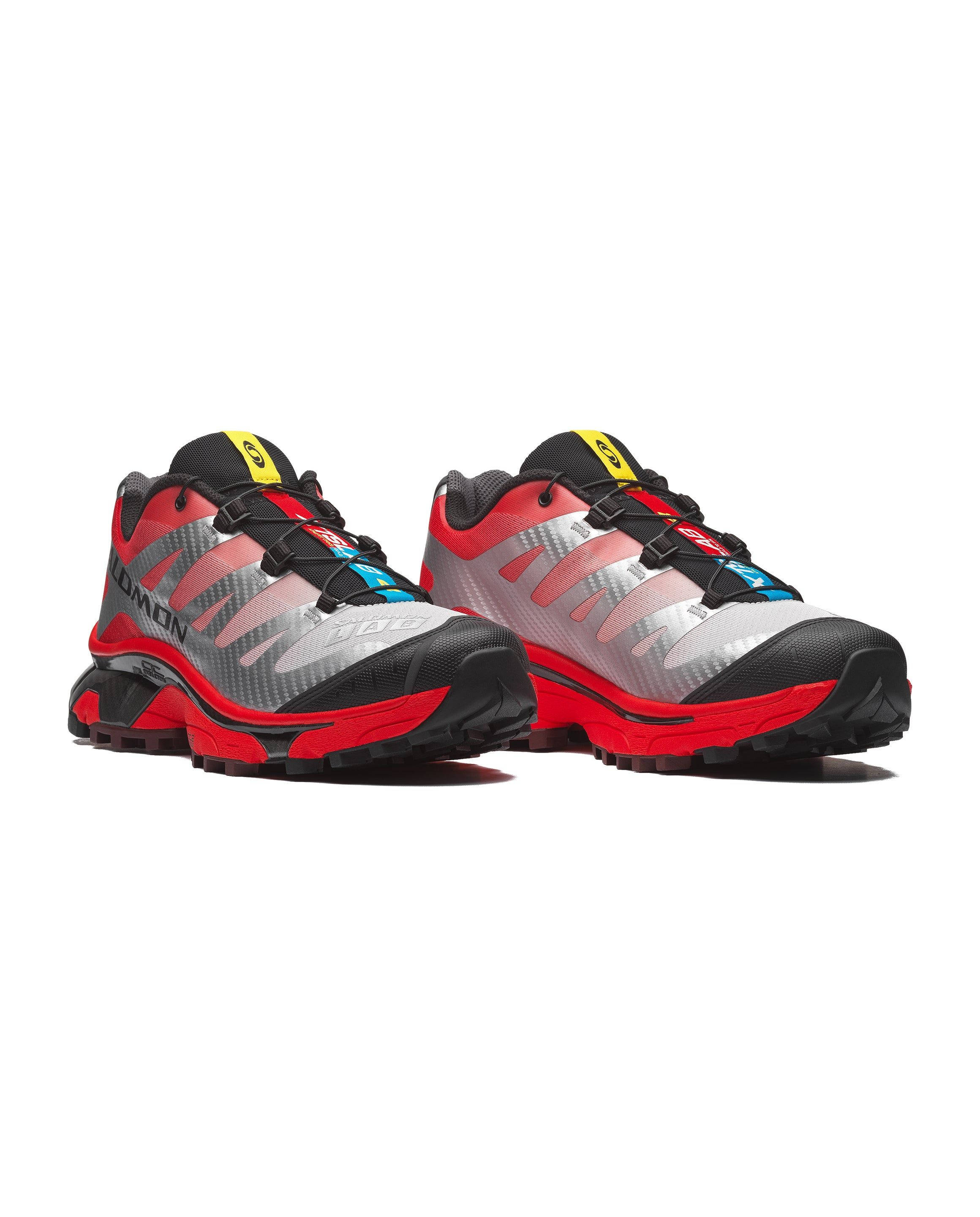 Salomon XT-4 OG Race Flag Silver Fiery Red L49217000 front