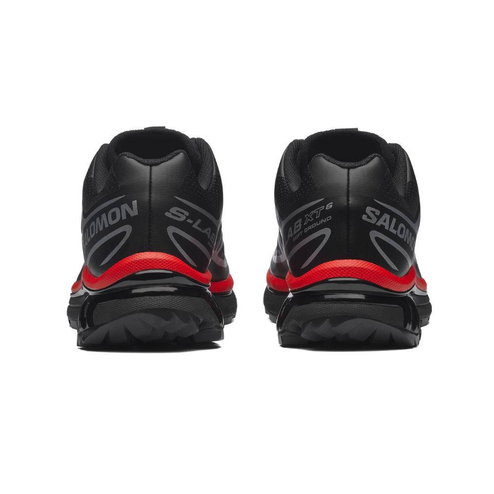 Salomon XT-6 Black Fiery Red
