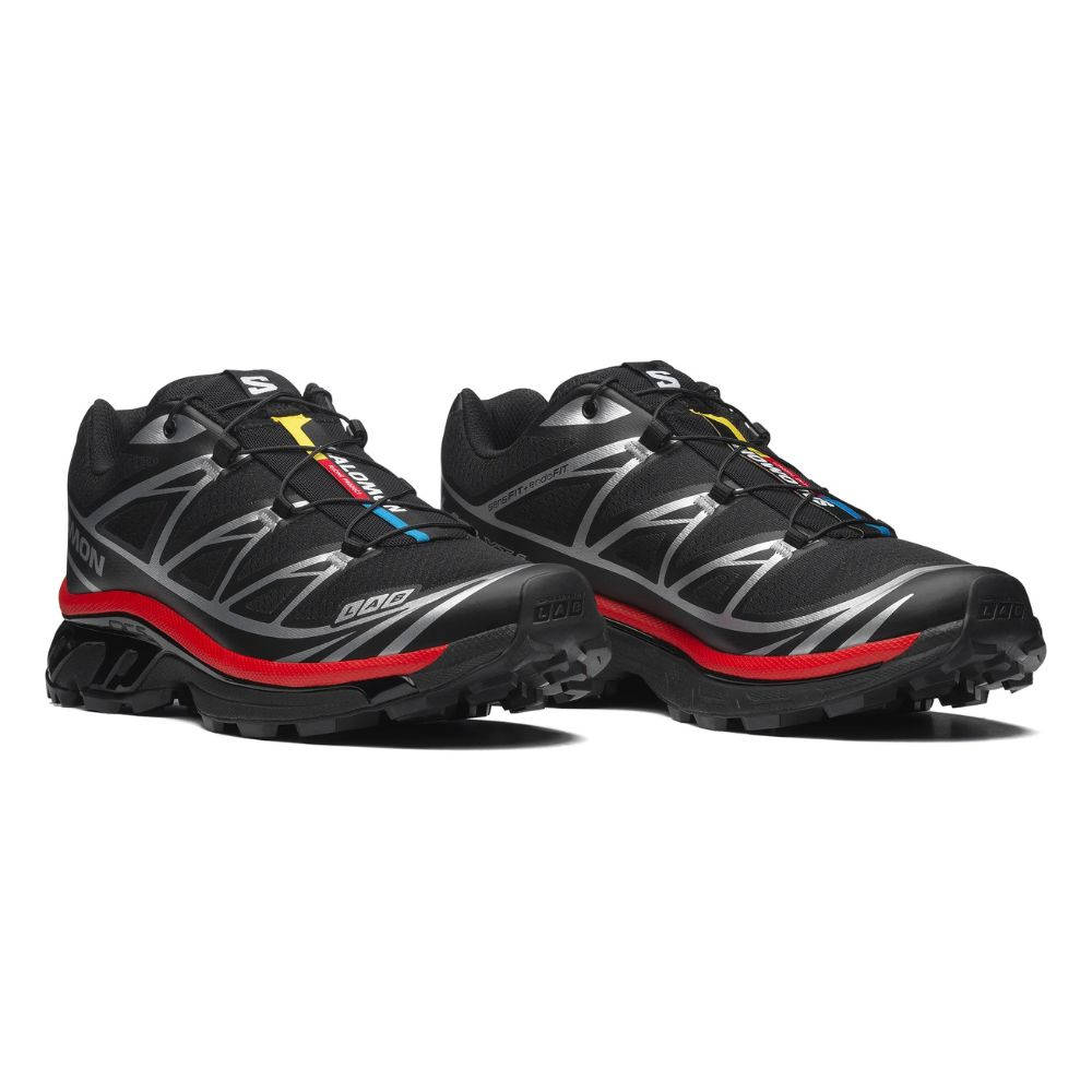 Salomon XT-6 Black Fiery Red L47988200 front