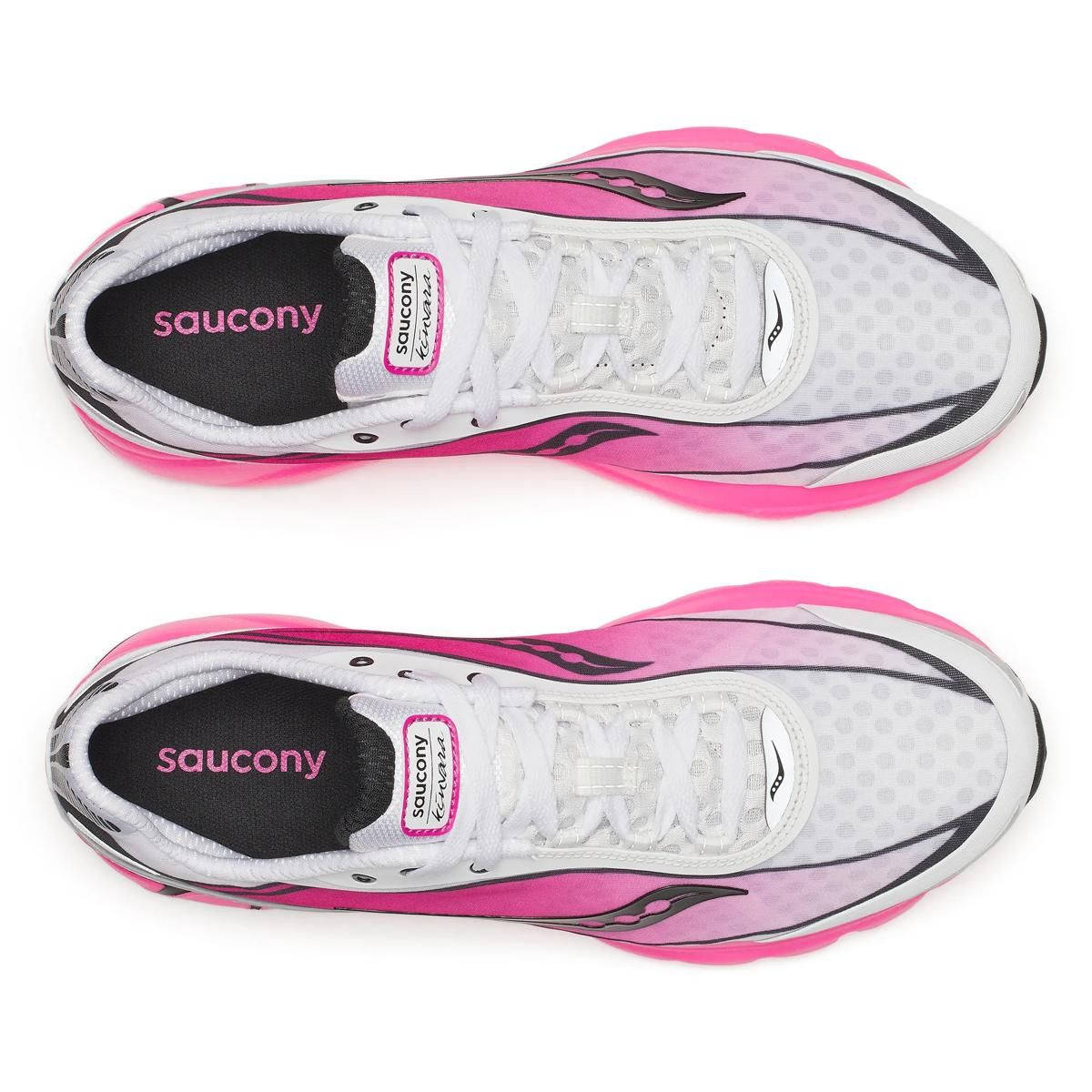 Saucony Kinvara 1 Vizi Pink White S70917-5 middle