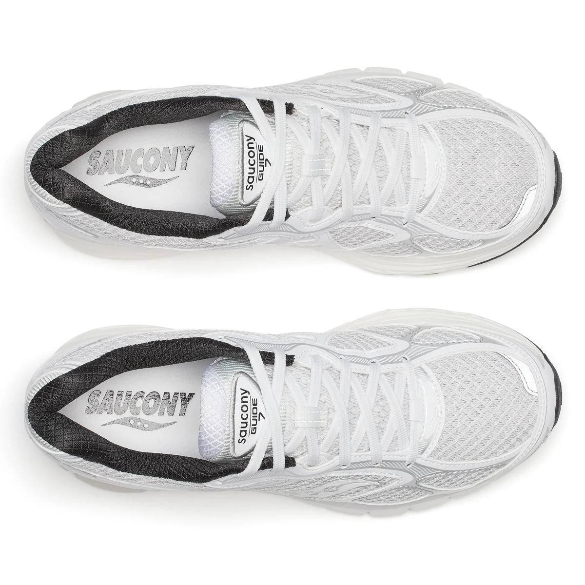 Saucony ProGrid Guide 7 White Black S70936-33 middle