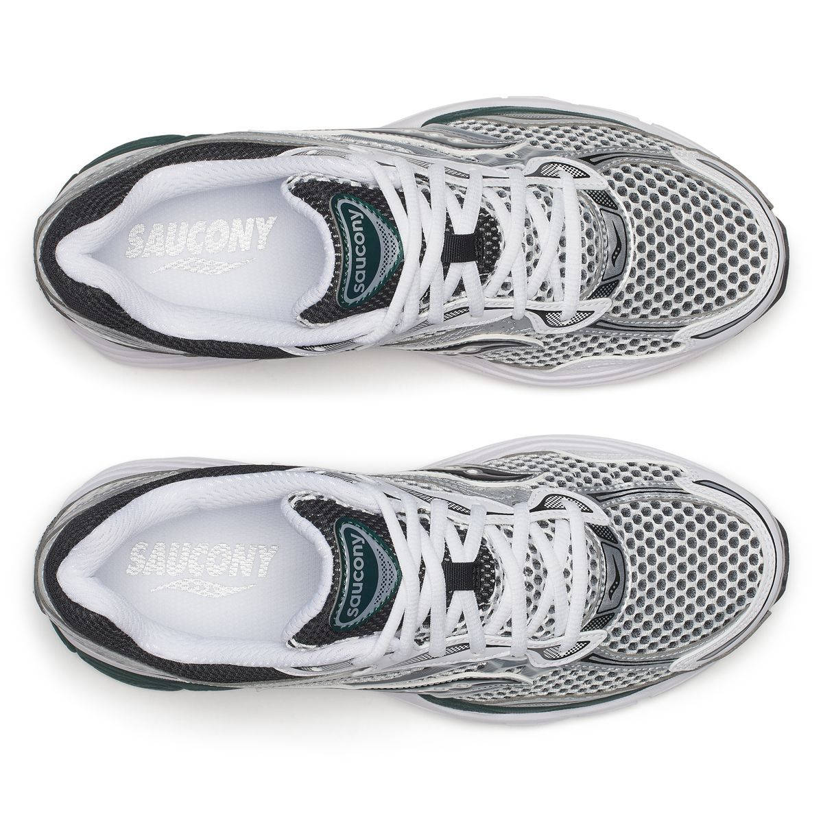 Saucony ProGrid Omni 9 White Pine Green S70739-56 middle
