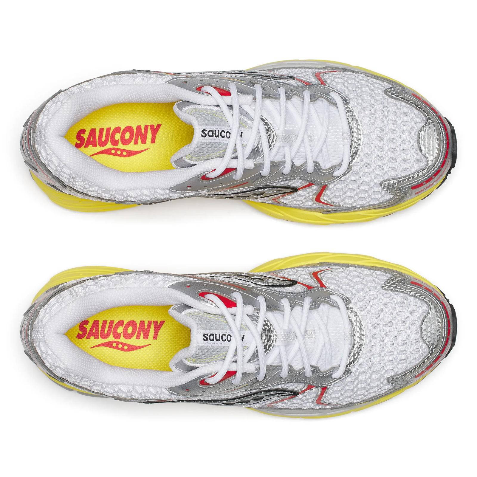 Saucony ProGrid Ride 1 White Buttercup Top
