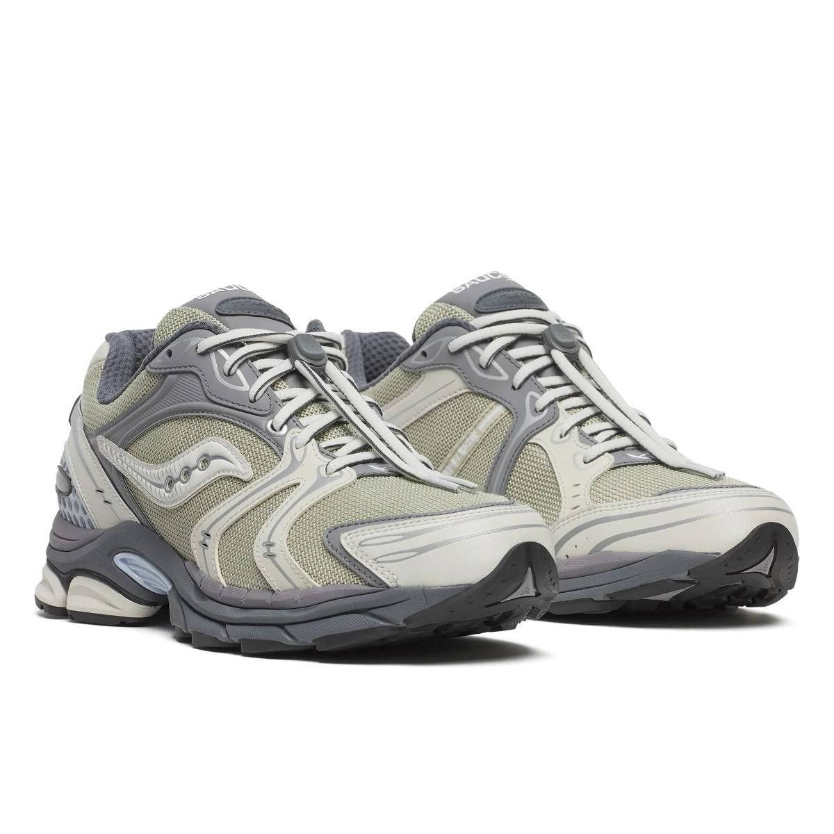 Saucony ProGrid Triumph 4 Utility Green Grey S70996-2 front