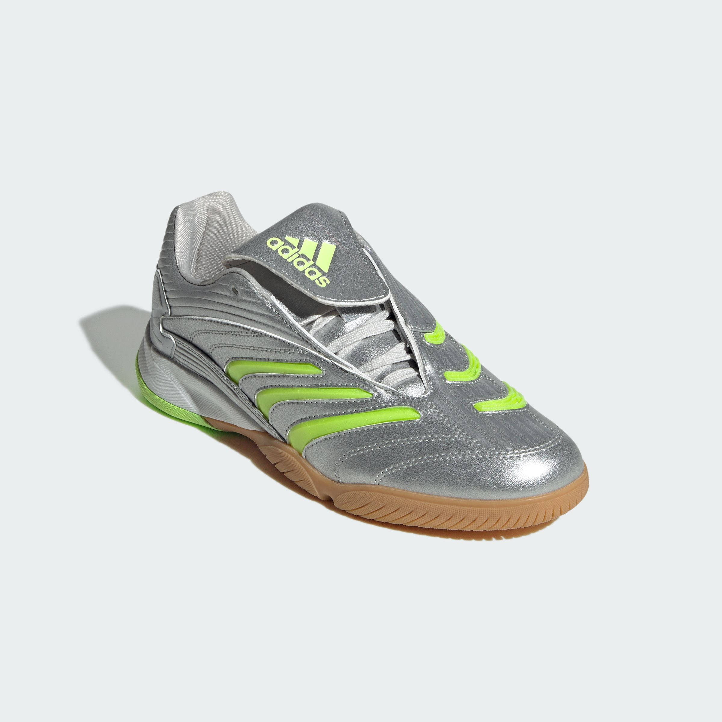 Silver Predator Sala Silver Metallic Green JR1636 front