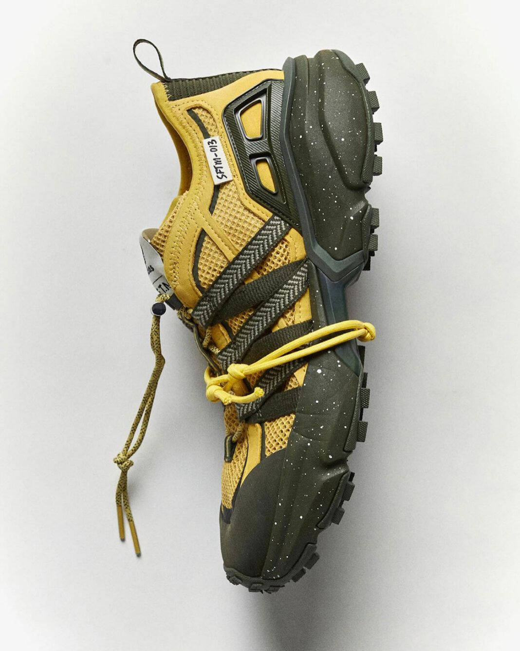 Song for the Mute x adidas TRAXION 1000 Yellow Black side