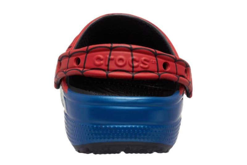 Spider-Man x Crocs Classic Clog Red Multi 213630-90H back