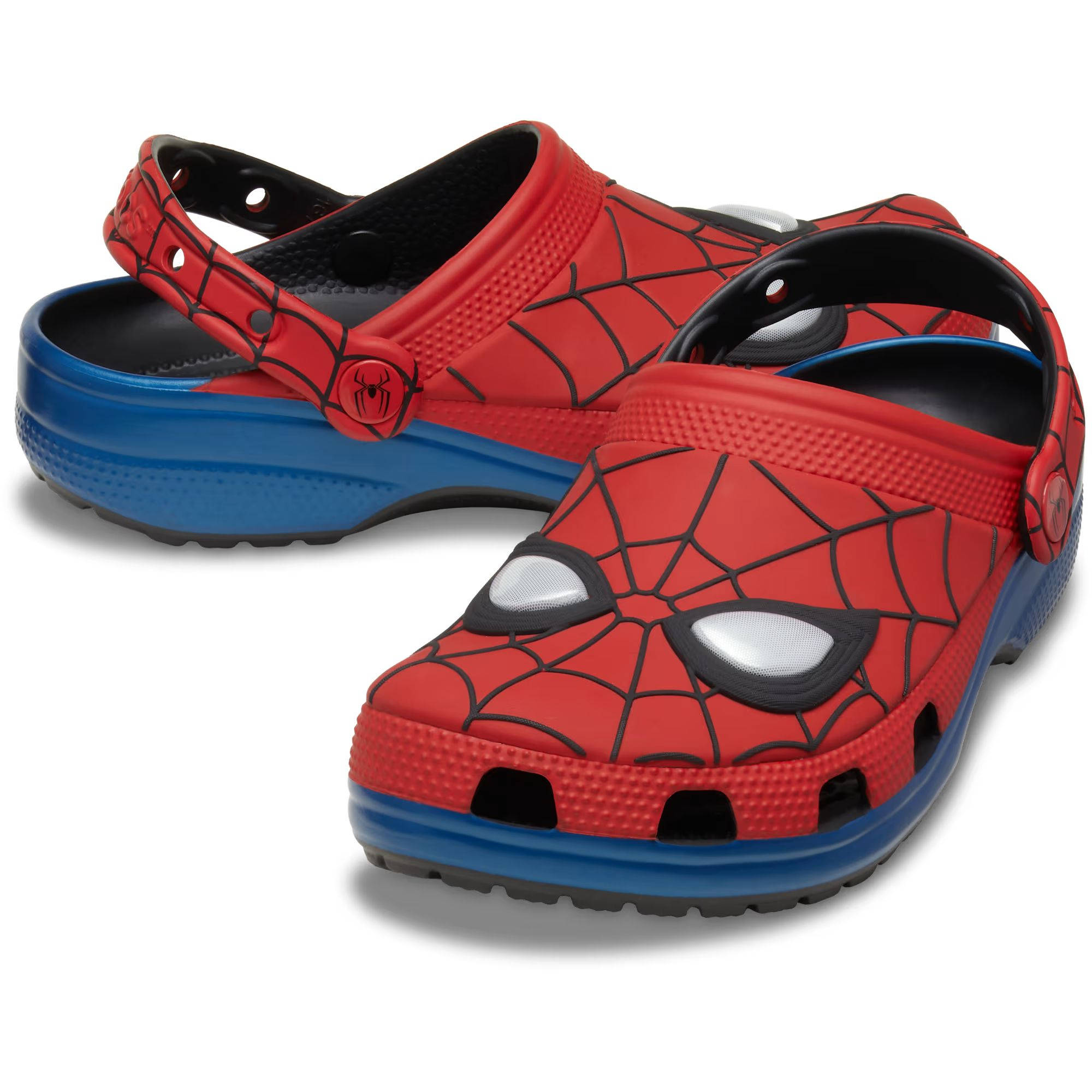 Spider-Man x Crocs Classic Clog Red Multi front
