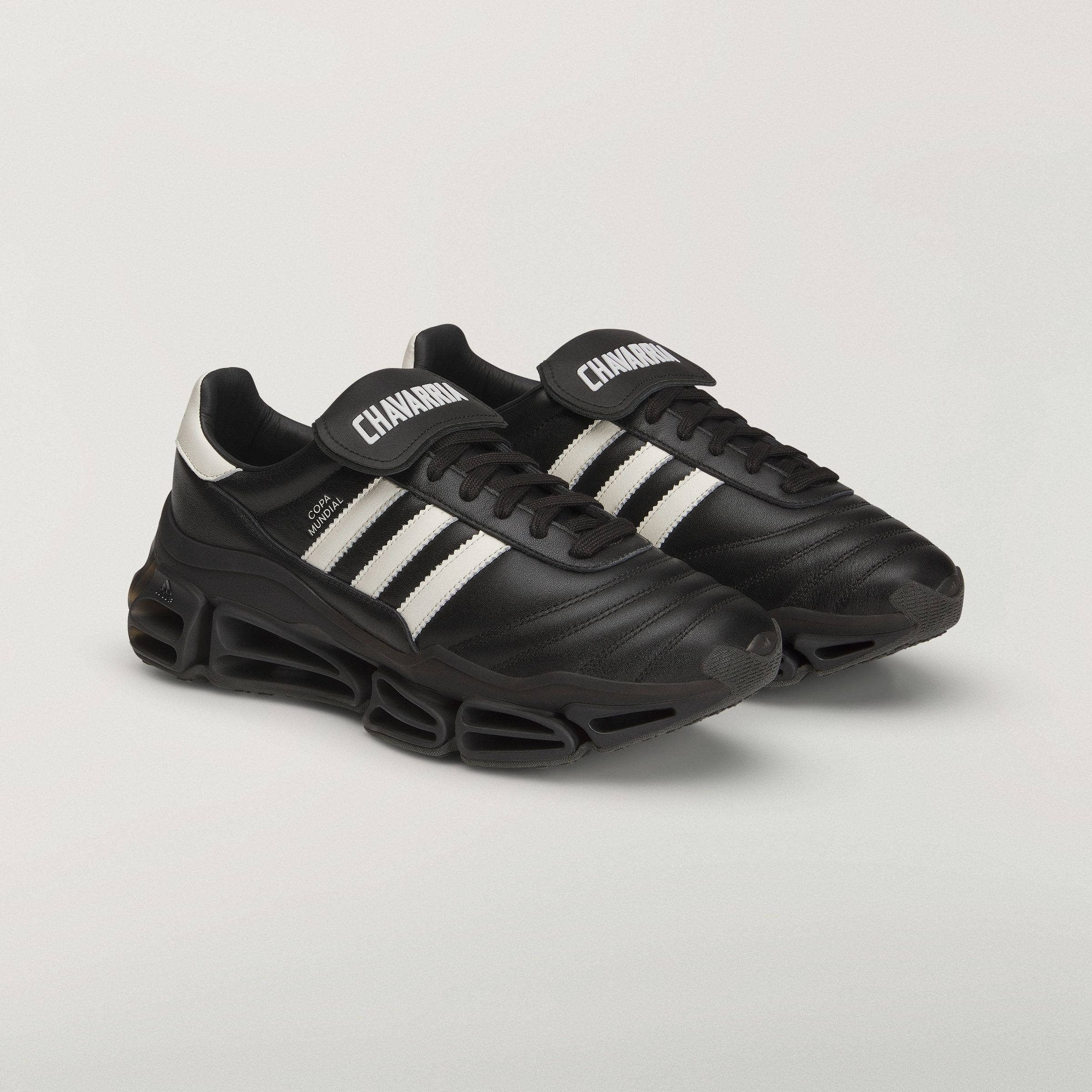 Willy Chavarria x adidas Copa Mundial Megaride Black KZ8743 front