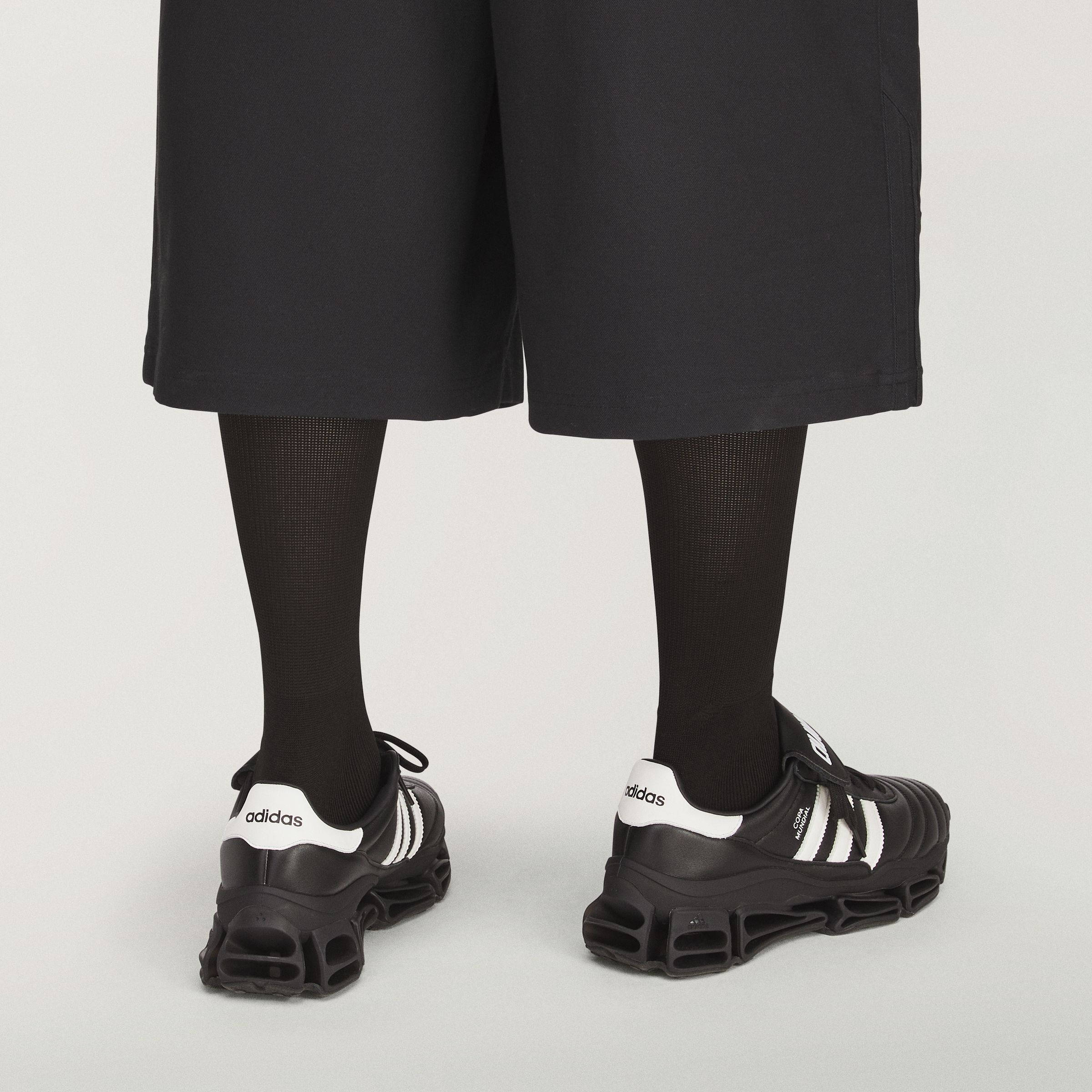 Willy Chavarria x adidas Copa Mundial Megaride Black KZ8743 on foot