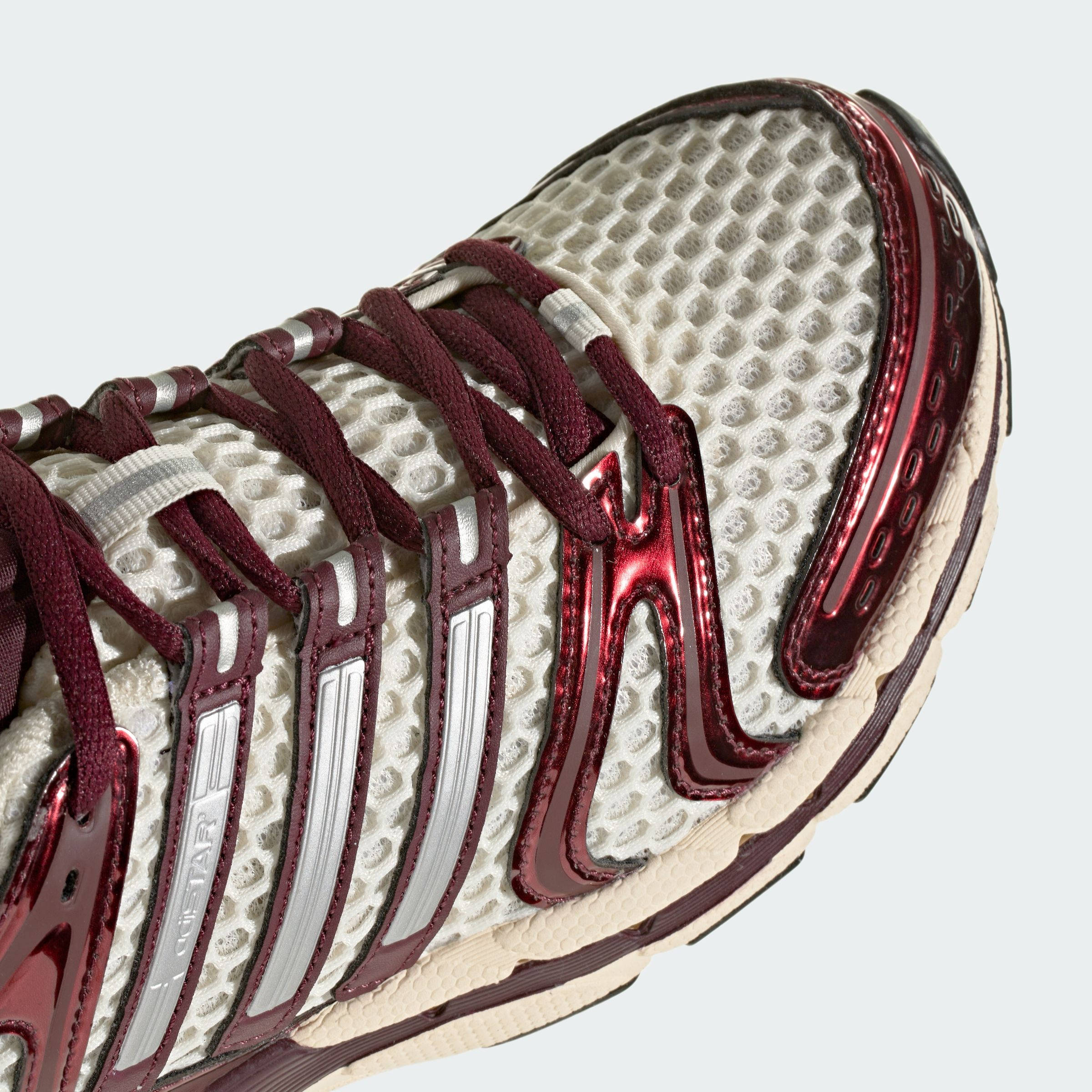 adidas Adistar Control 5 Cream White Maroon KI9846 toe