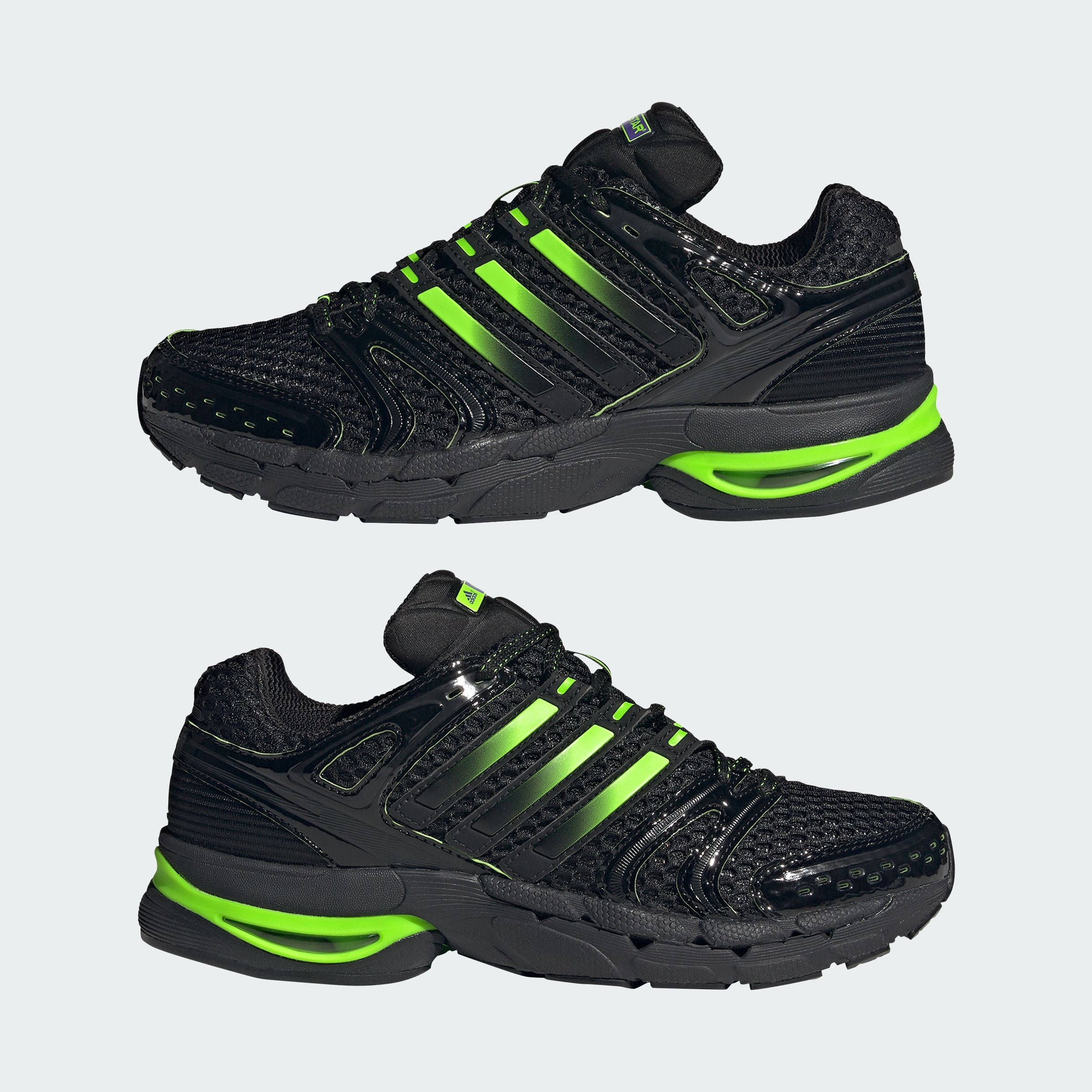 adidas Adistar Control 5 Mercedes AMG Petronas F1 Black Solar Green KJ3263 feature