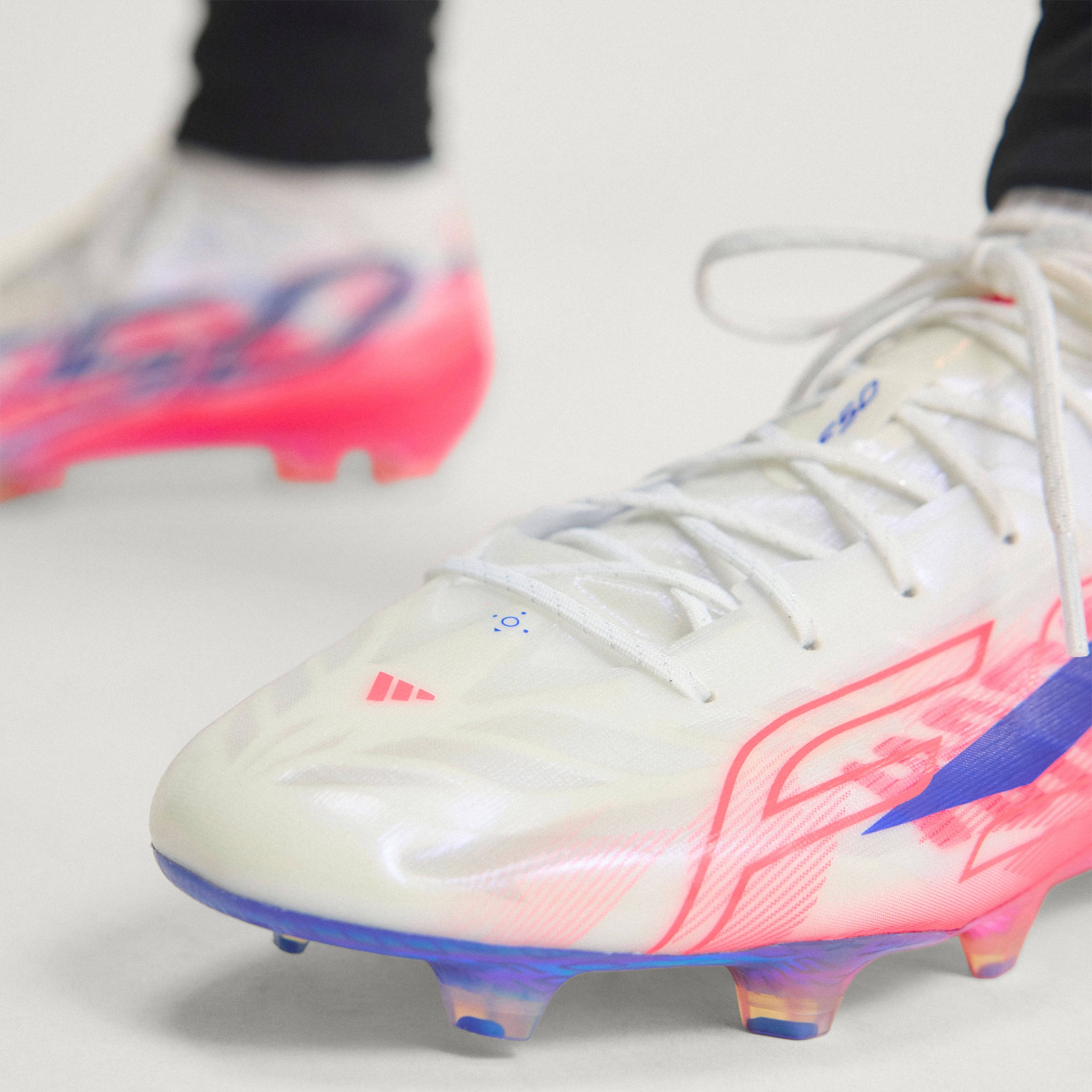 adidas F50 Hyperfast EVO FG Chaos vs Control Pack On Foot Detail