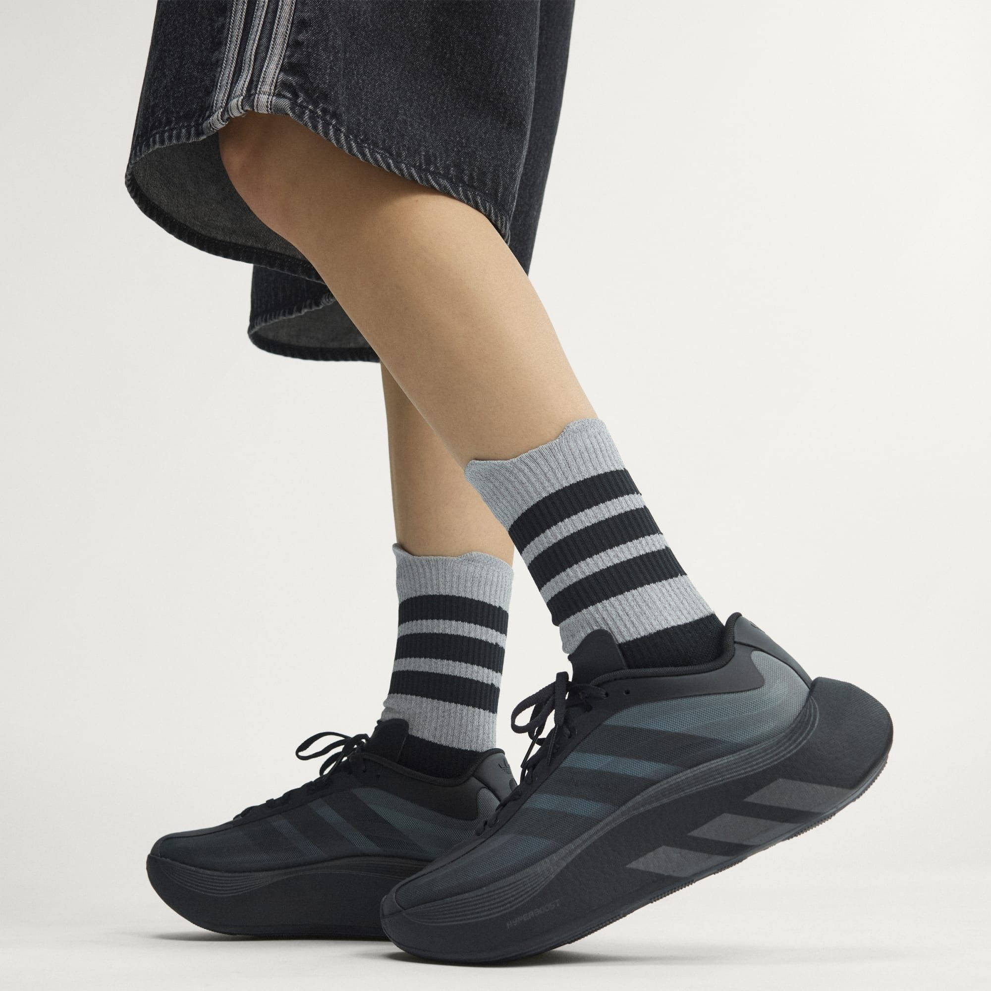 adidas Hyperboost Euphoria LT Core Black KZ8506 on foot
