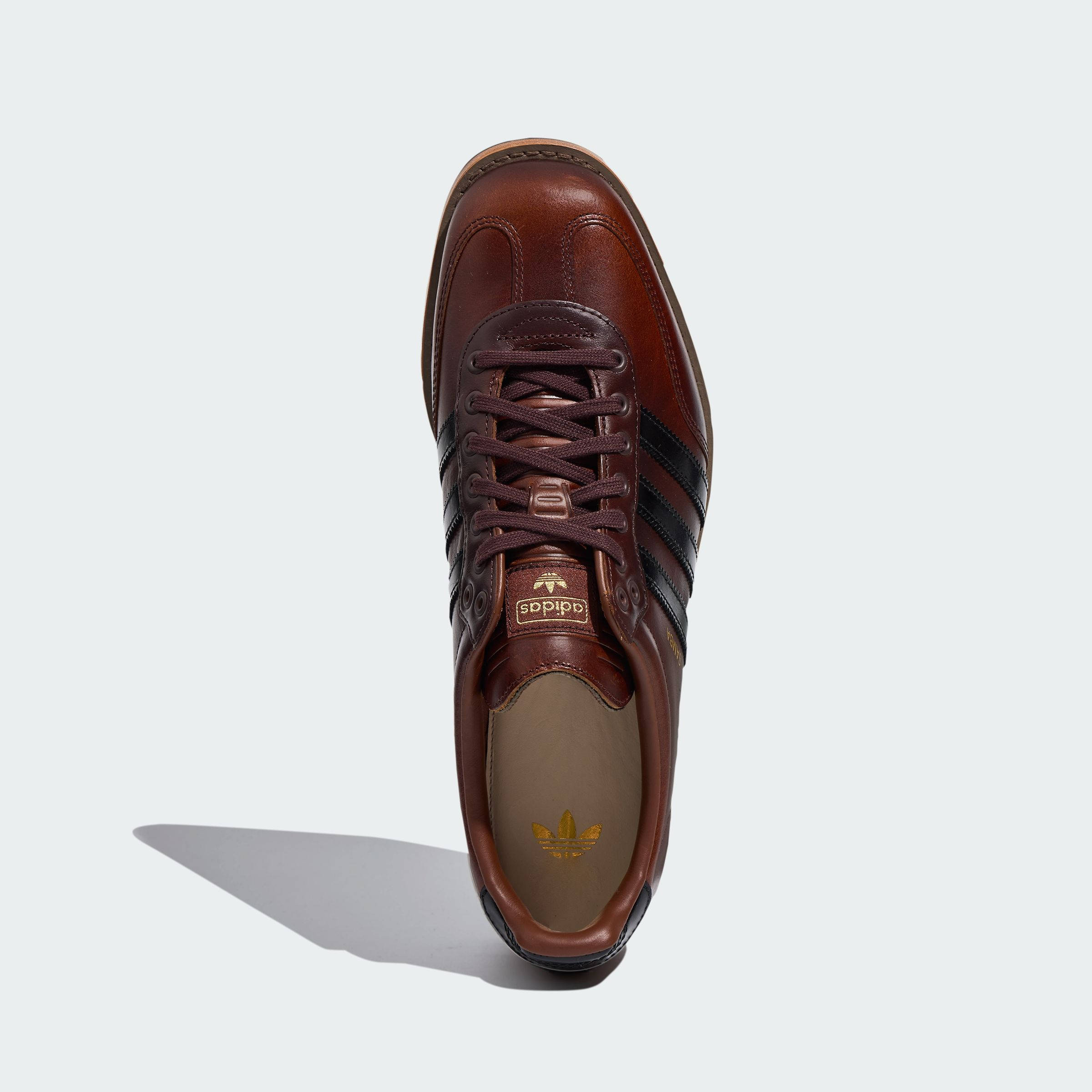 adidas Samba Bowling Brown Black HP5198 middle