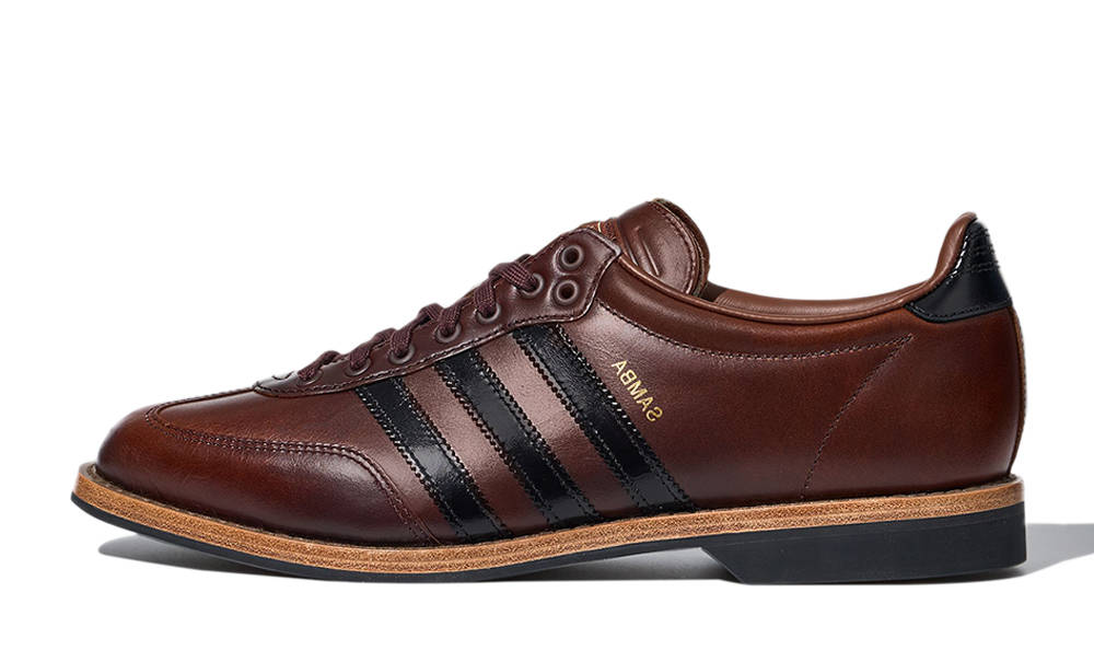 adidas Samba Bowling Brown Black HP5198