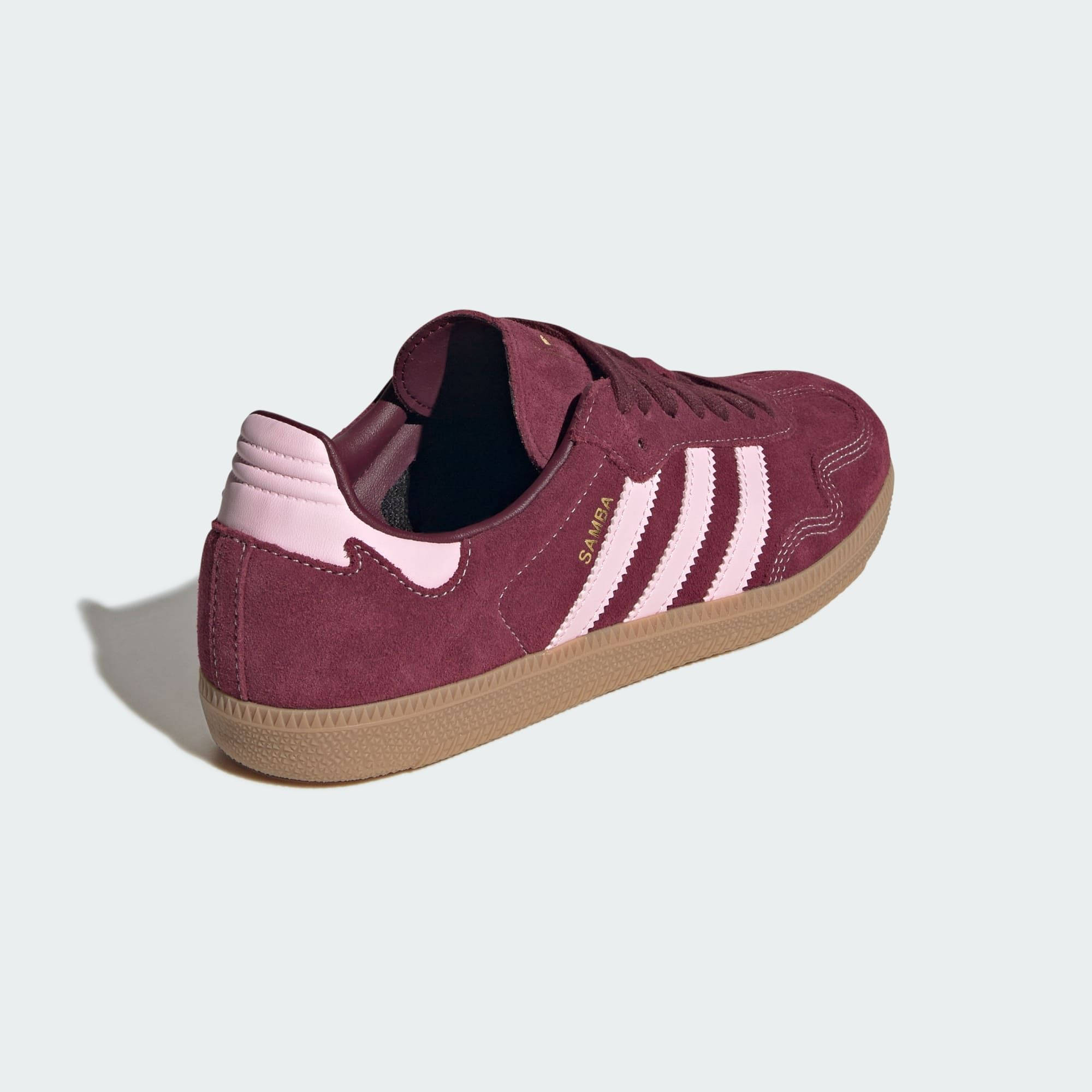 adidas Samba OG Burgundy Pink LA6216 back