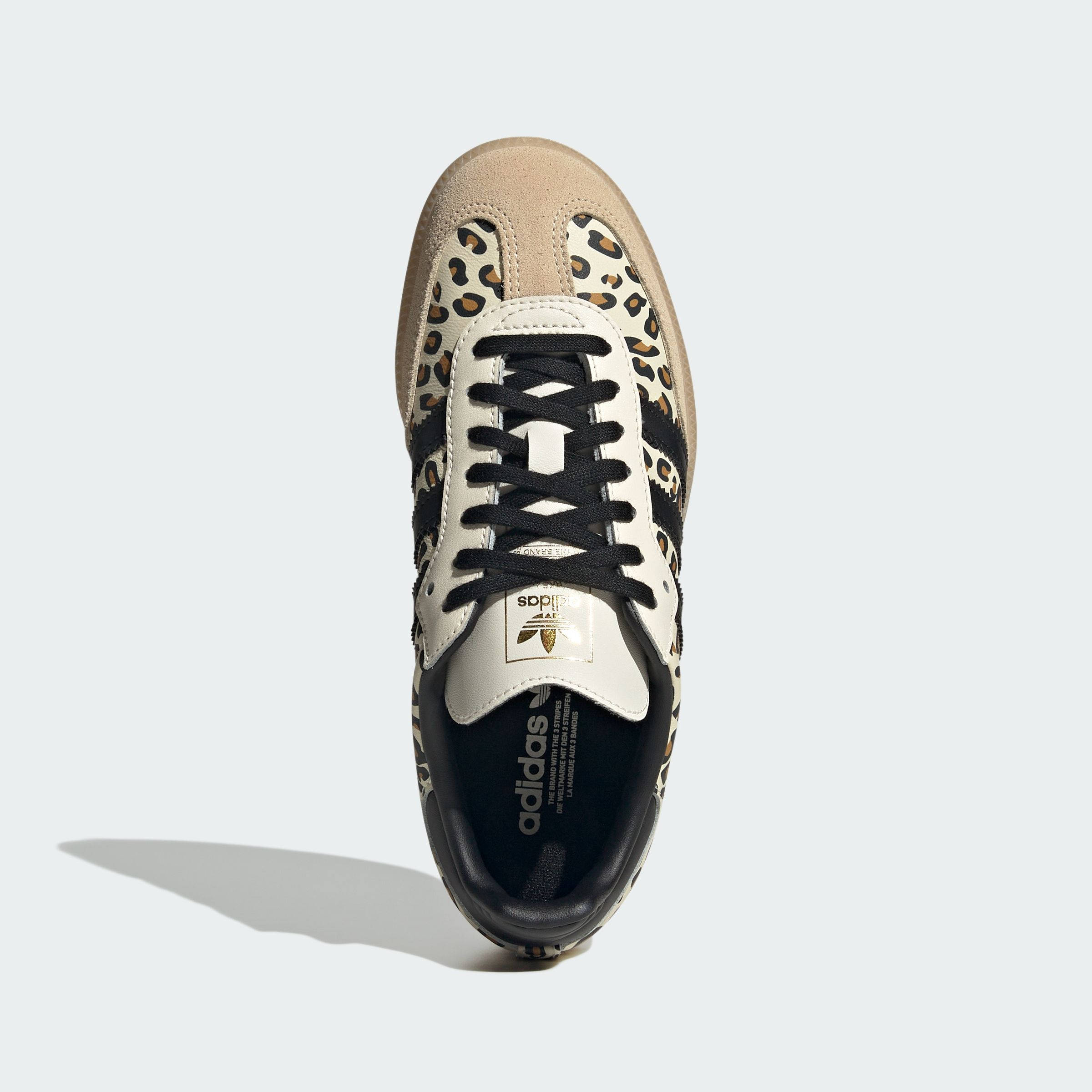 adidas Samba OG GS Cream White Leopard KK2535 middle