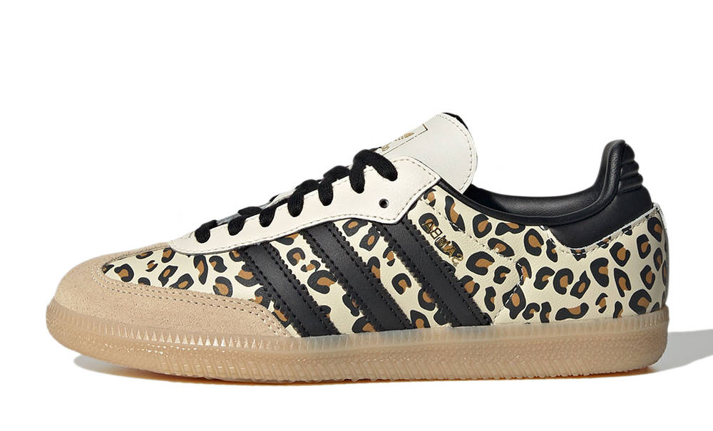 adidas Samba OG GS Cream White Leopard KK2535