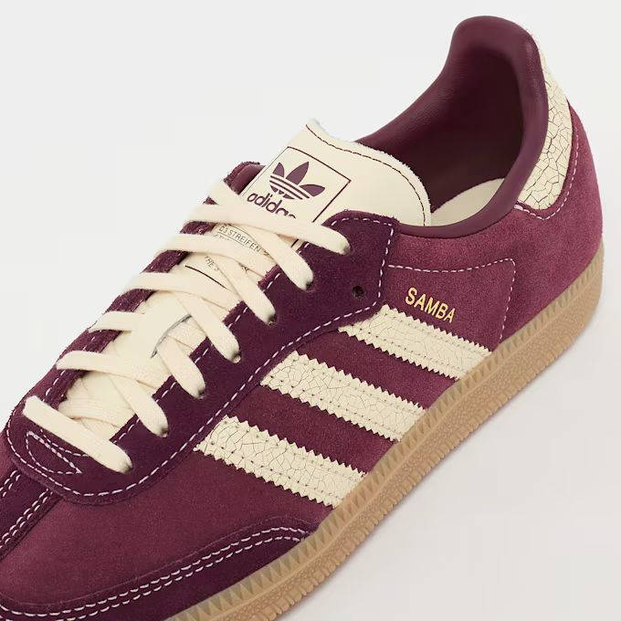 adidas Samba OG GS Shadow Red Vanilla KK4979 side