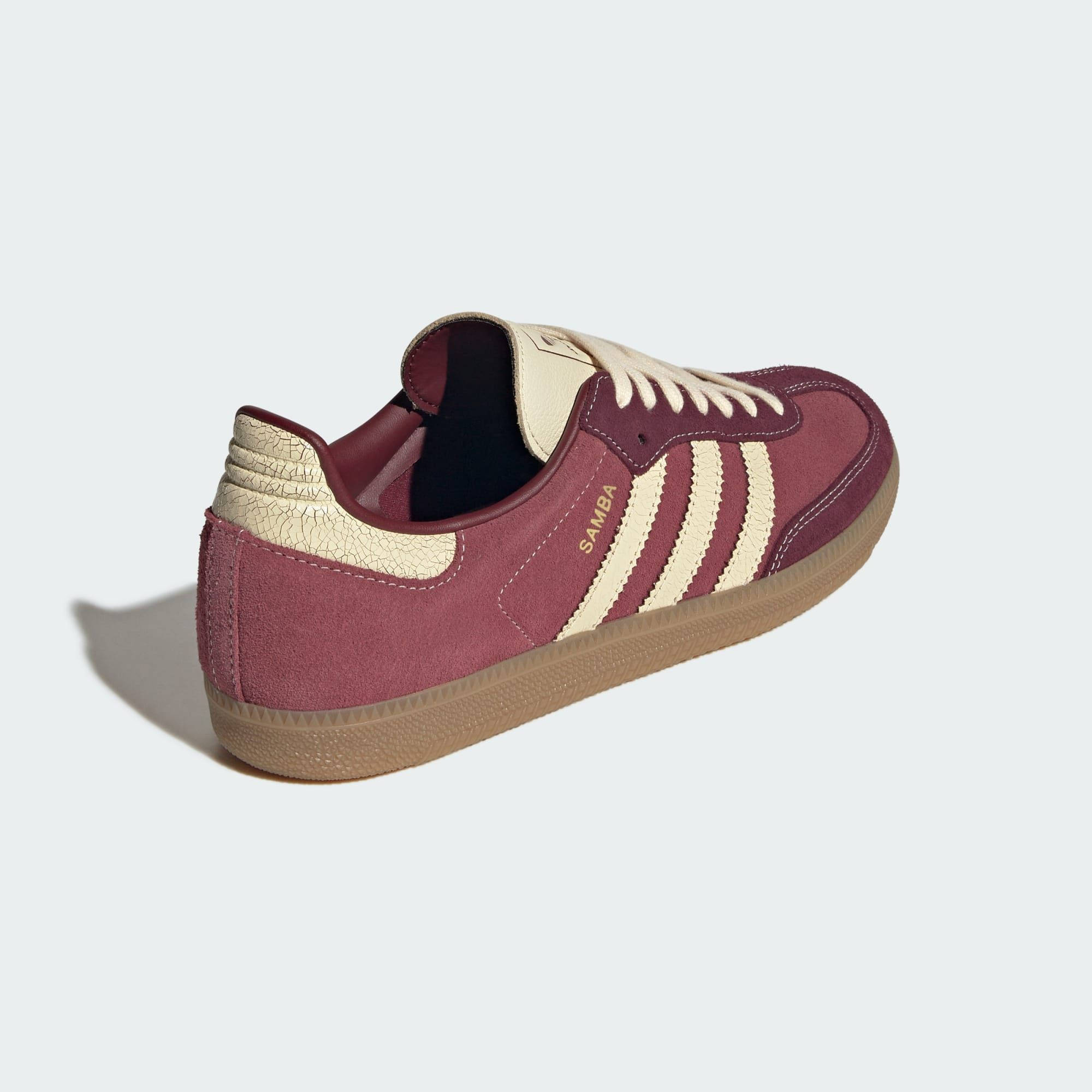 adidas Samba OG Shadow Red Vanilla Gum KK2267 back