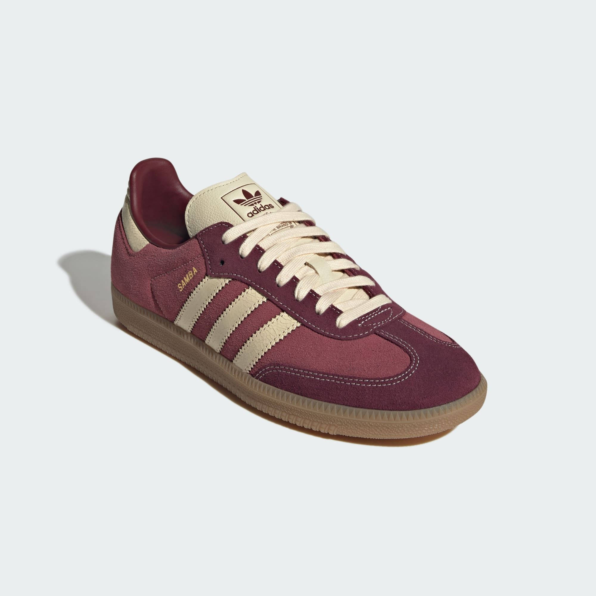 adidas Samba OG Shadow Red Vanilla Gum KK2267 front
