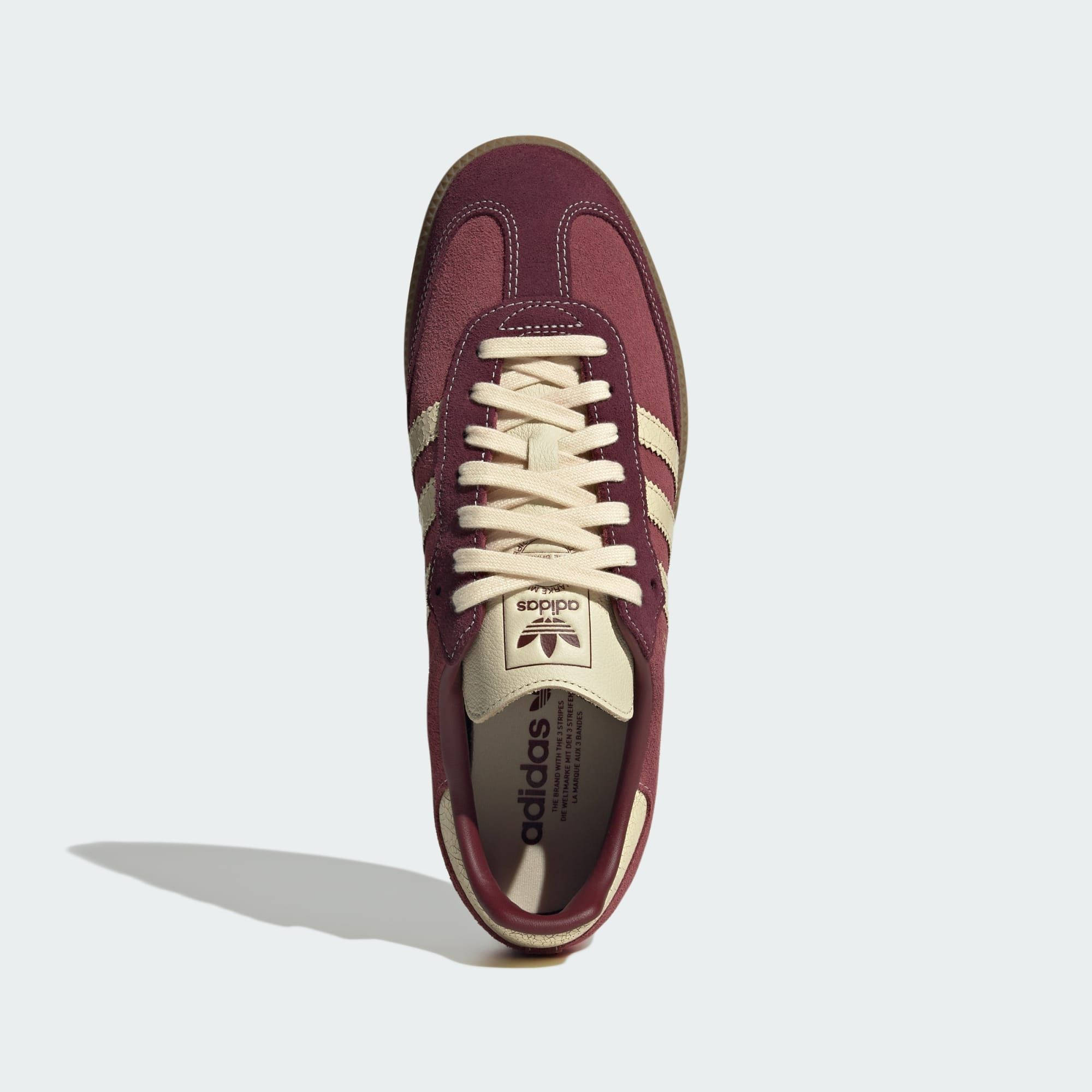 adidas Samba OG Shadow Red Vanilla Gum KK2267 middle