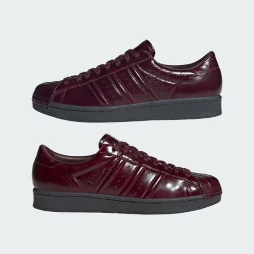 adidas Superstar Vintage Maroon Carbon KJ7474 feature