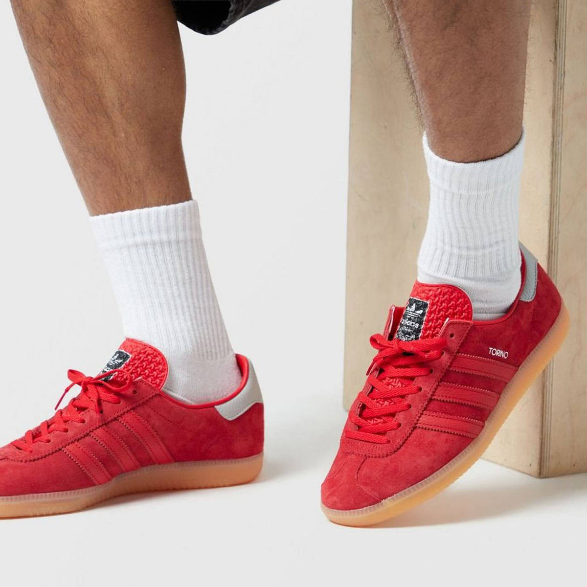 adidas Torino The Torino Job Pack size Exclusive Red On Feet