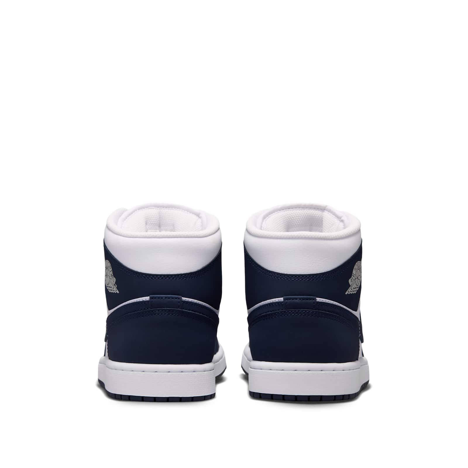 Air Jordan 1 Mid Obsidian White IV6046-400 back