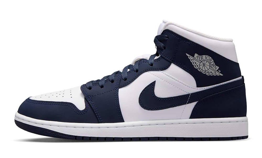 Air Jordan 1 Mid Obsidian White IV6046-400