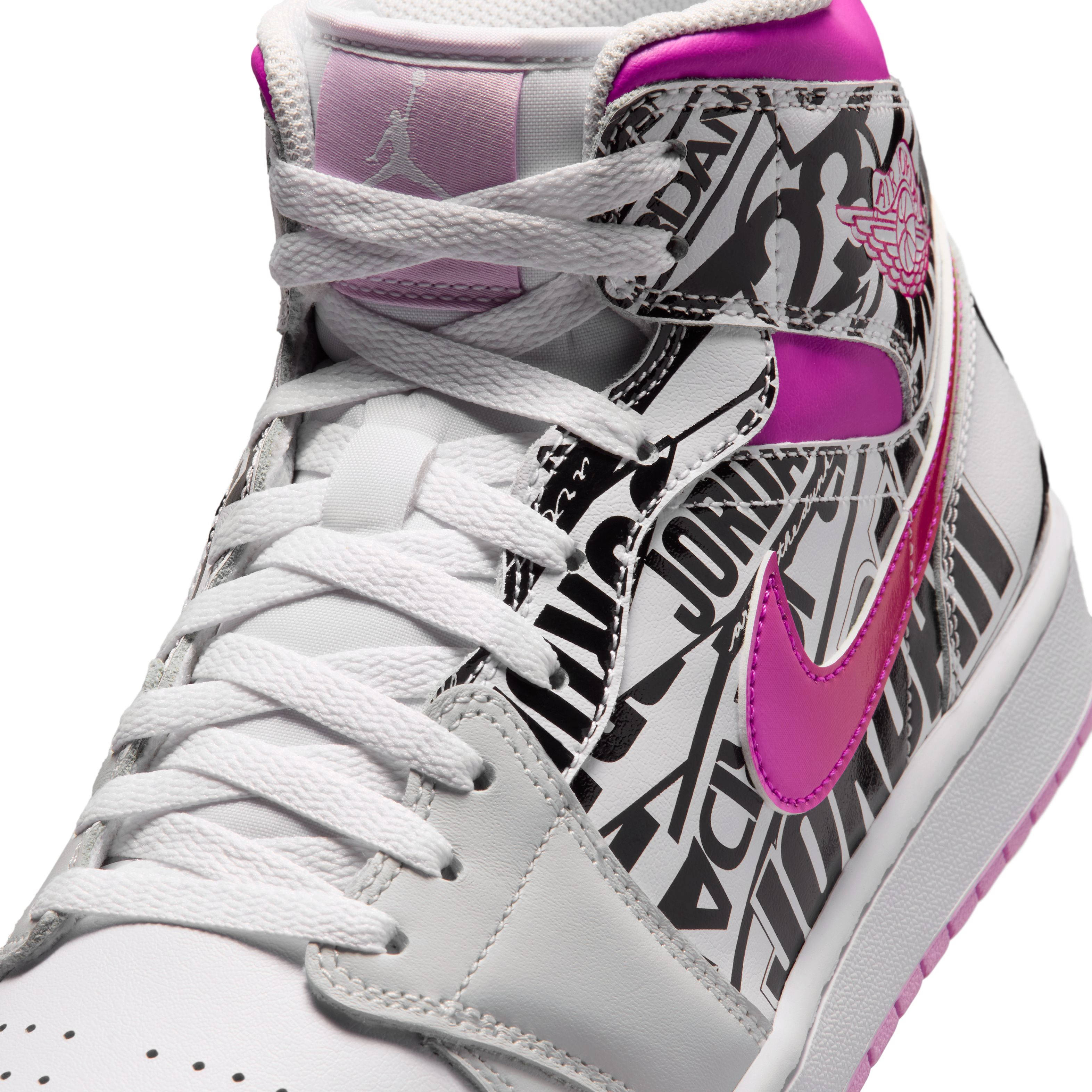 Air Jordan 1 Mid What The Logo IX3522-101 side
