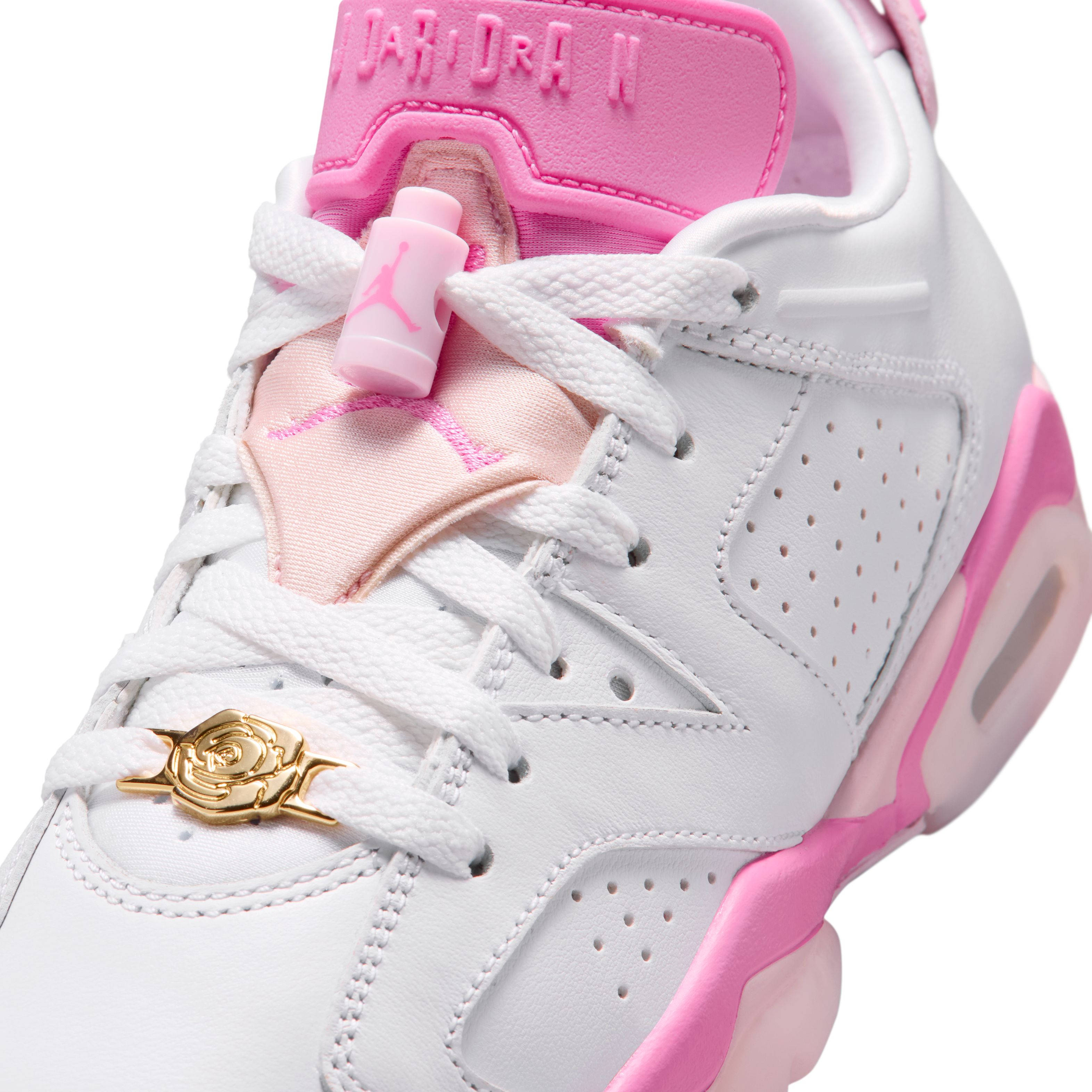 Air Jordan 6 Retro Low GS China Rose IQ5976-100 side