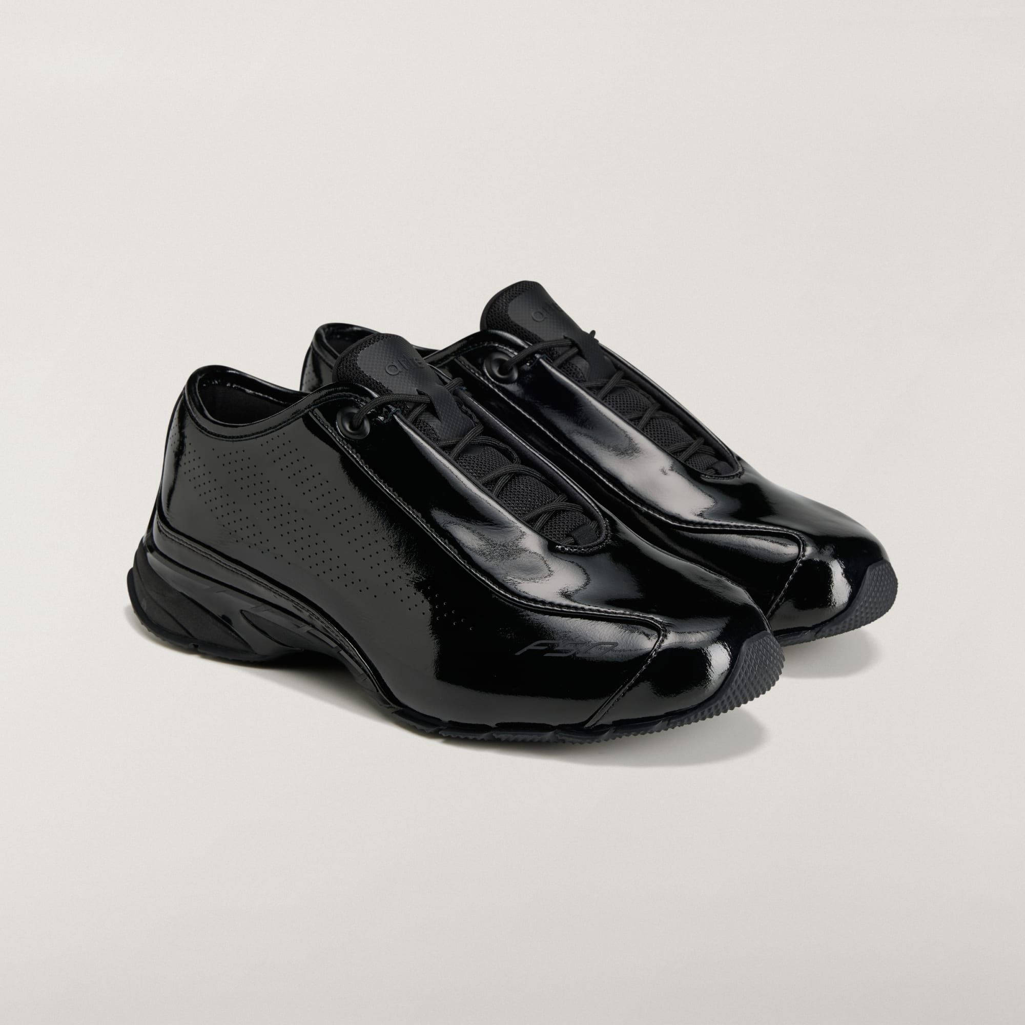 Arte Antwerp x adidas F50 Feather Patent Leather Black HQ3324 front