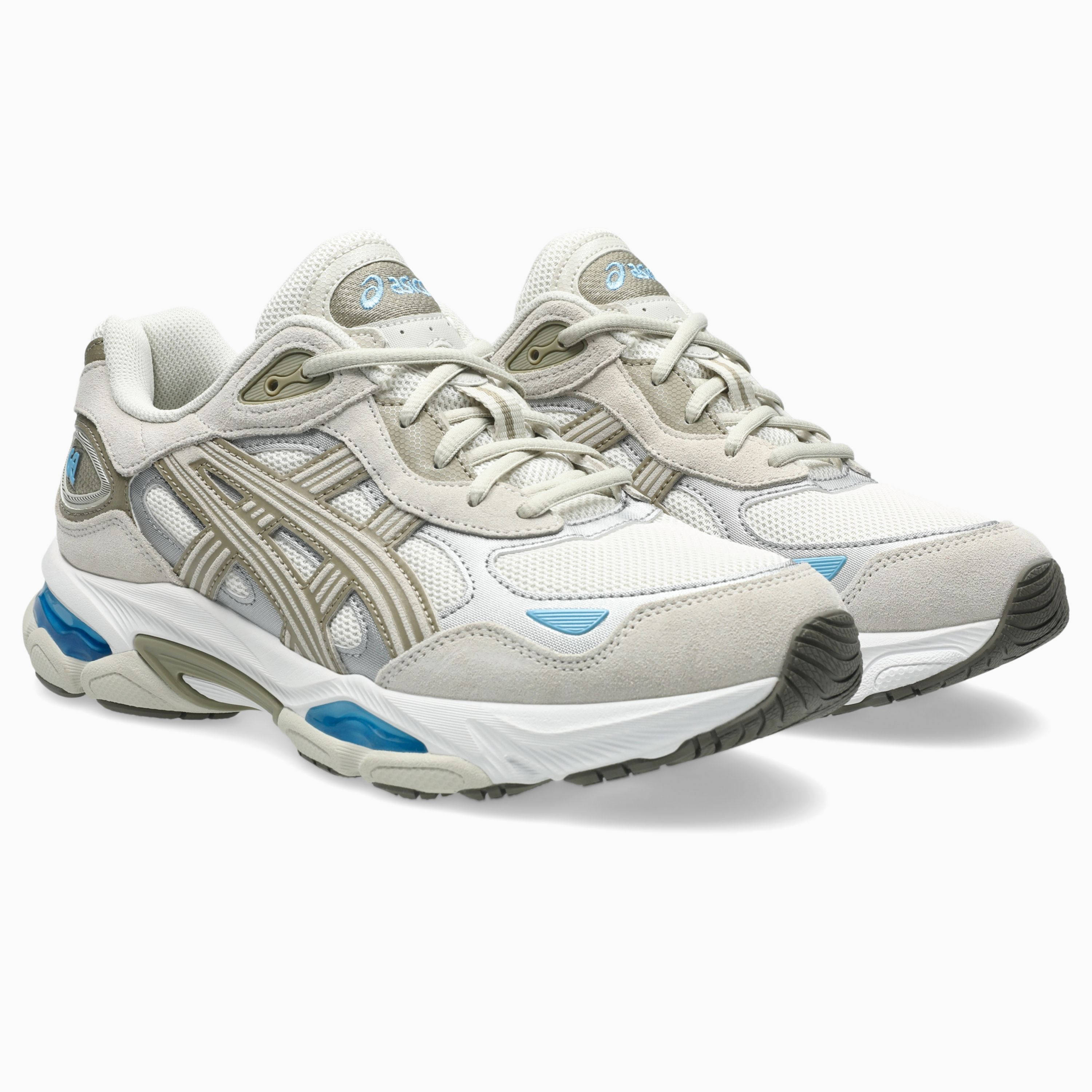 ASICS Gel-NYC 2.0 Cream Smoke Grey Blue 1203A895-103 front