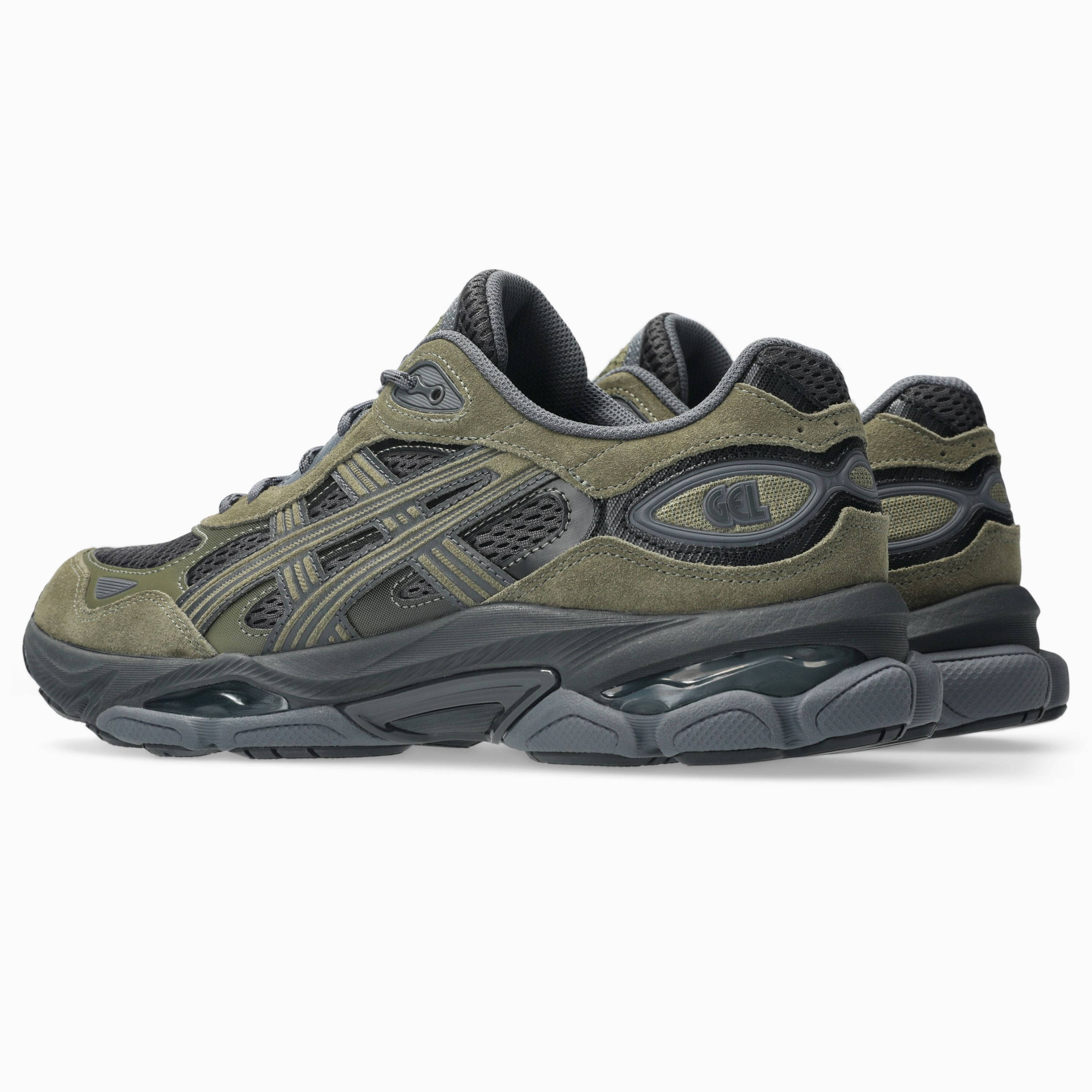ASICS Gel-NYC 2.0 Graphite Grey Green 1203B080-021 side